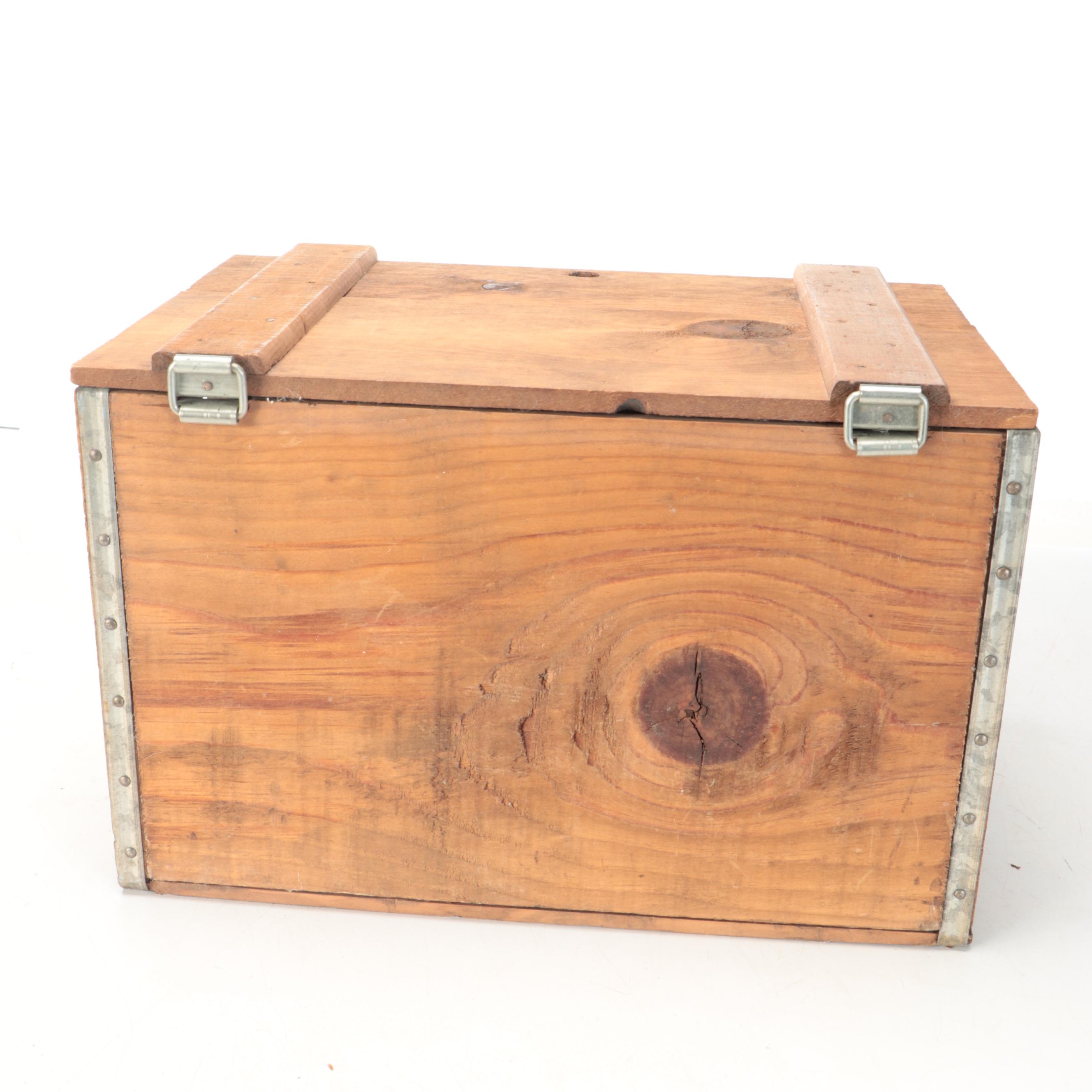 Procter & Gamble Wooden Commemorative Crates