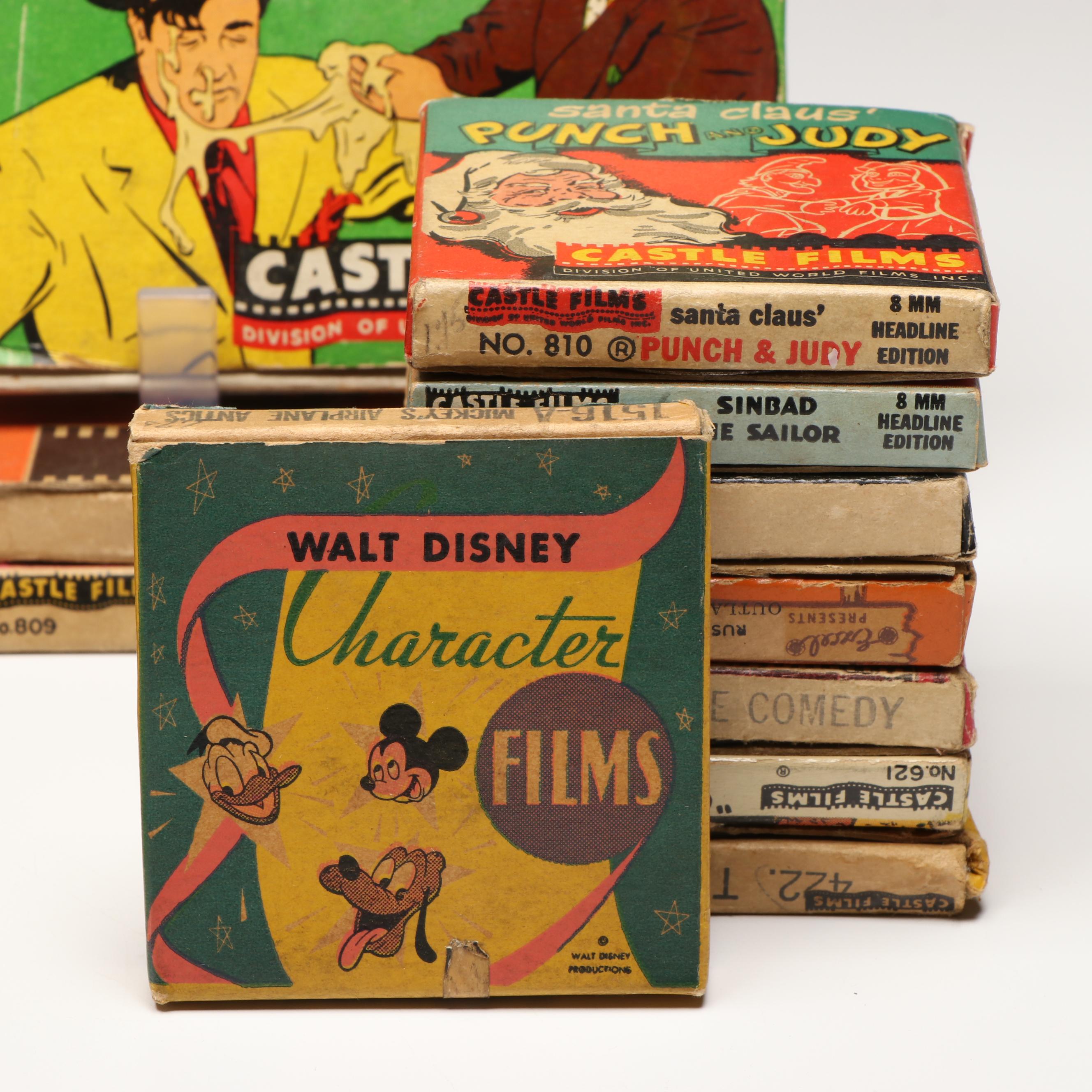 Elka Toys Stuffed Monkey with Collection of 8mm Movie Film