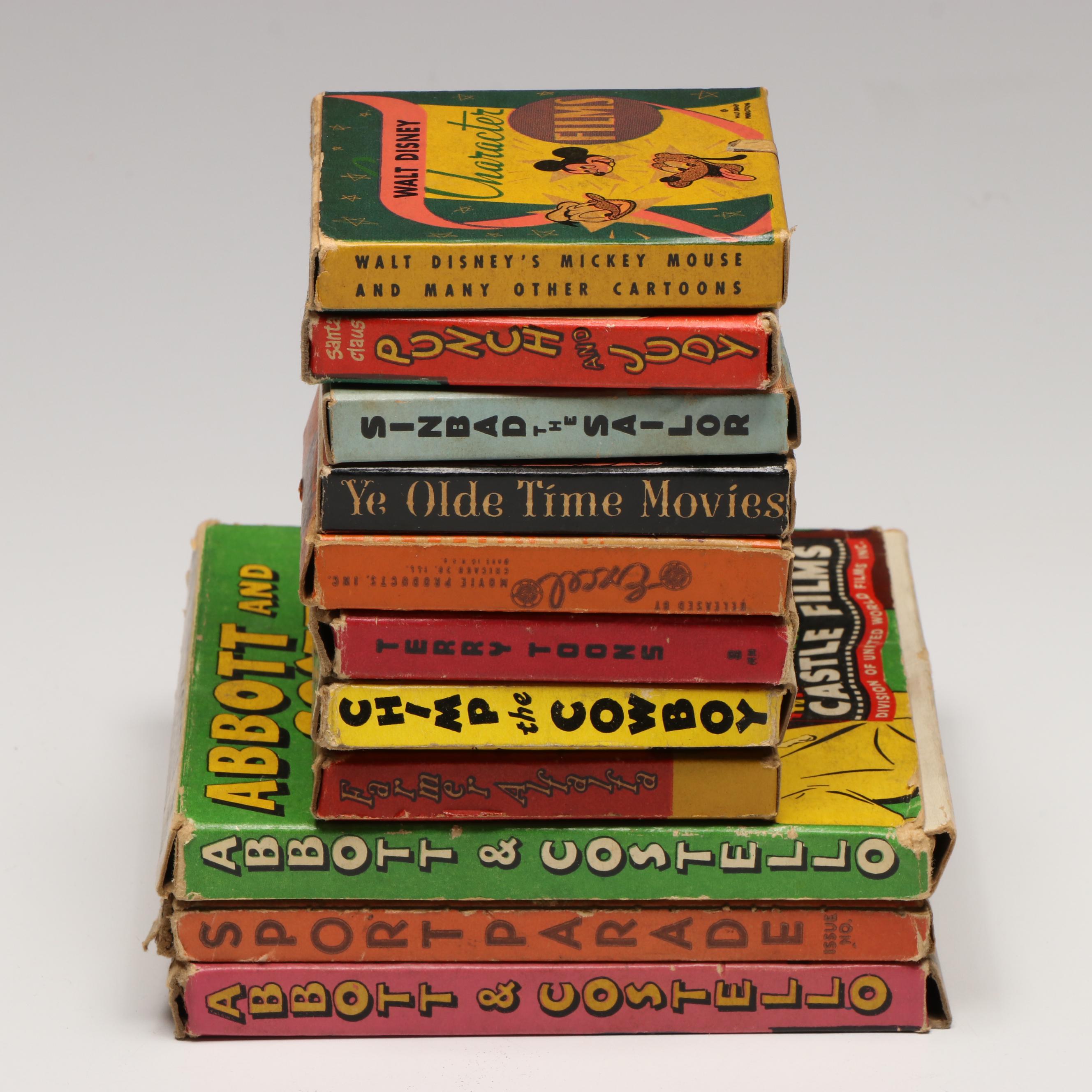 Elka Toys Stuffed Monkey with Collection of 8mm Movie Film