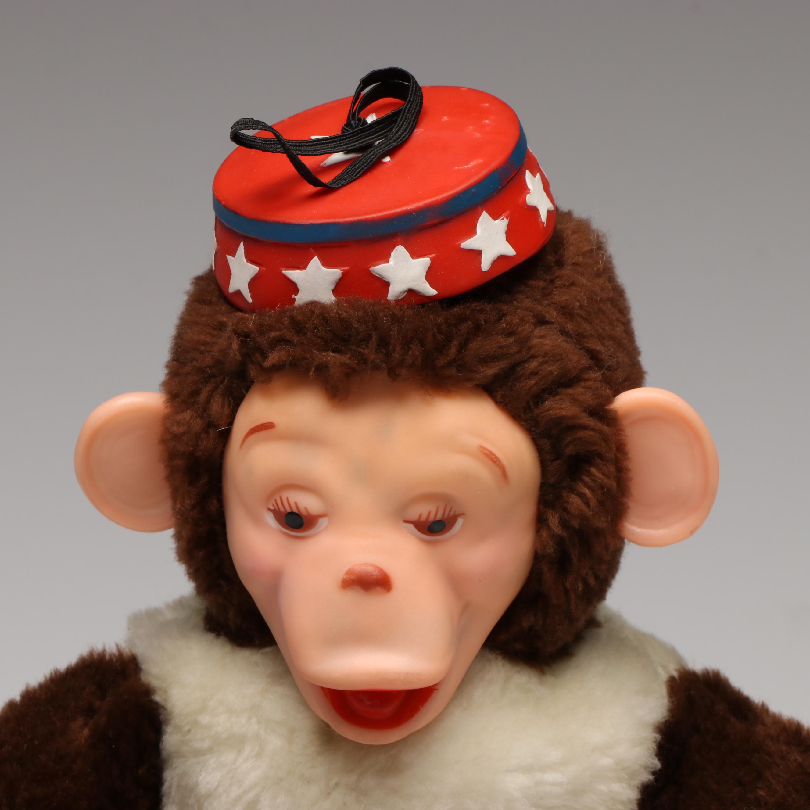 Elka Toys Stuffed Monkey with Collection of 8mm Movie Film