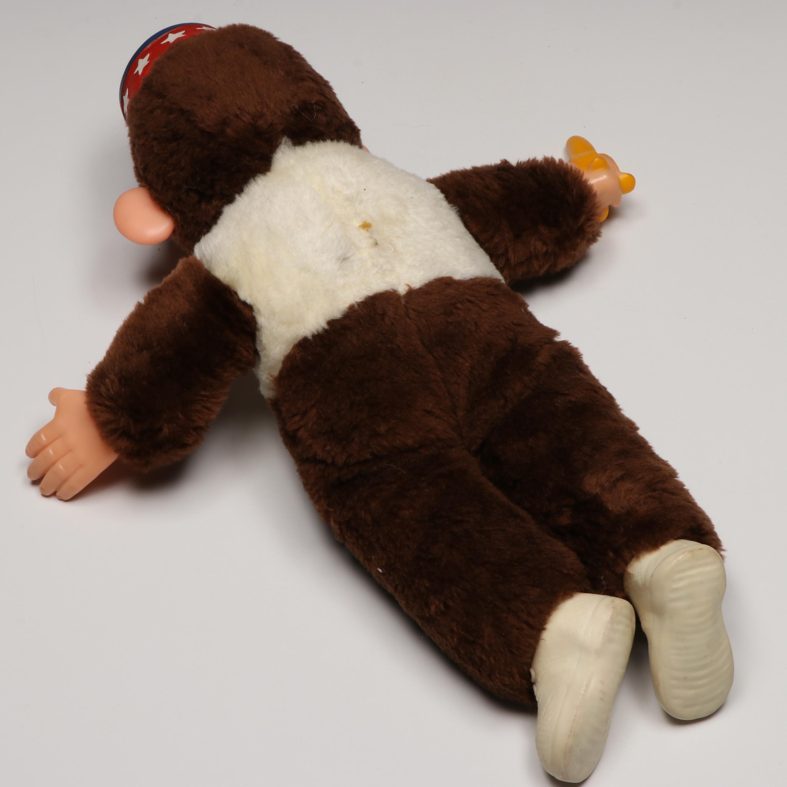 Elka Toys Stuffed Monkey with Collection of 8mm Movie Film