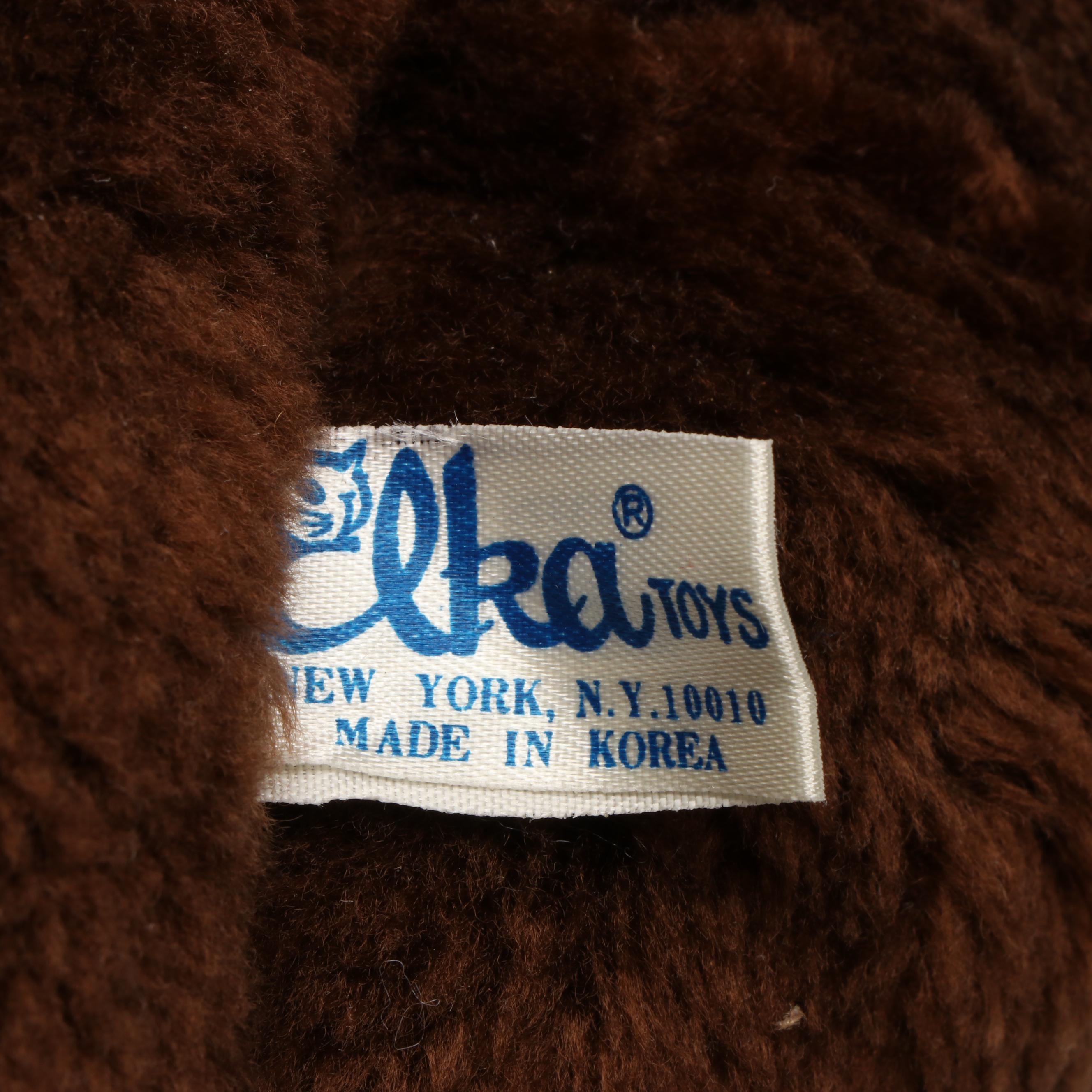 Elka Toys Stuffed Monkey with Collection of 8mm Movie Film