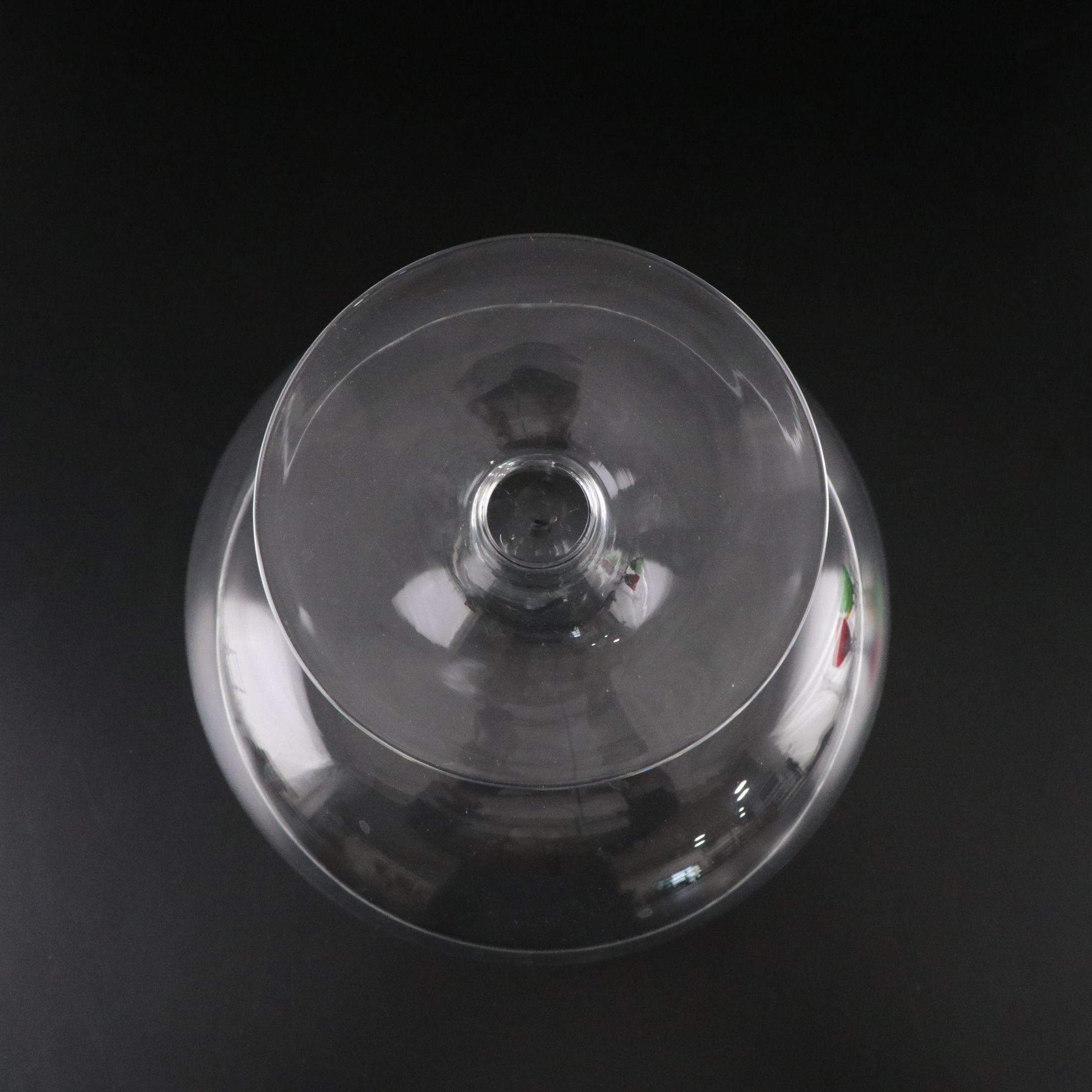 Glass Cluster Propagation Vase with Spiral Stem Crystal Wine Glasses & More