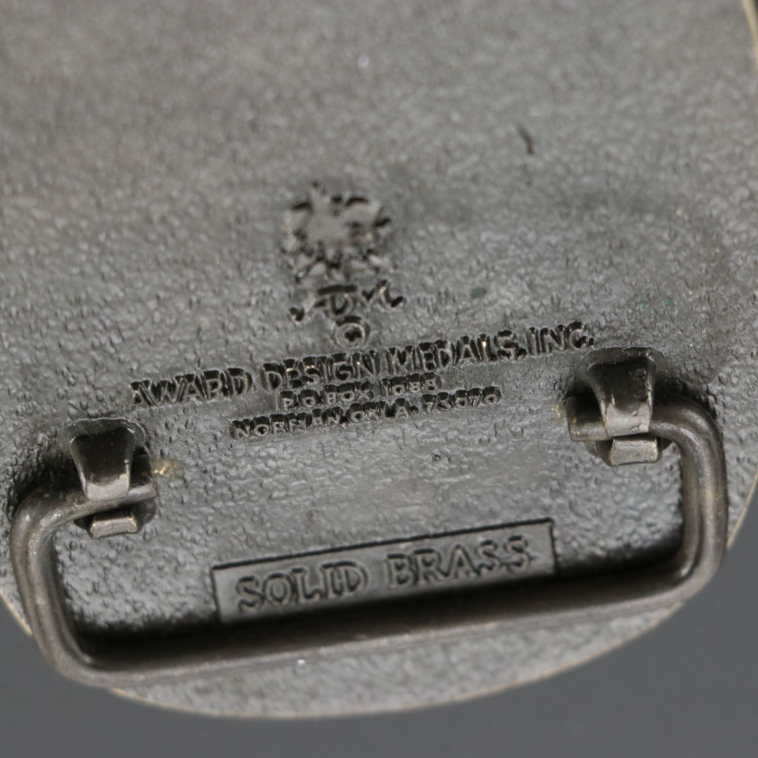 Bass Fish Brass Trophy Buckle and Other "Marlboro" Western Belt Buckle