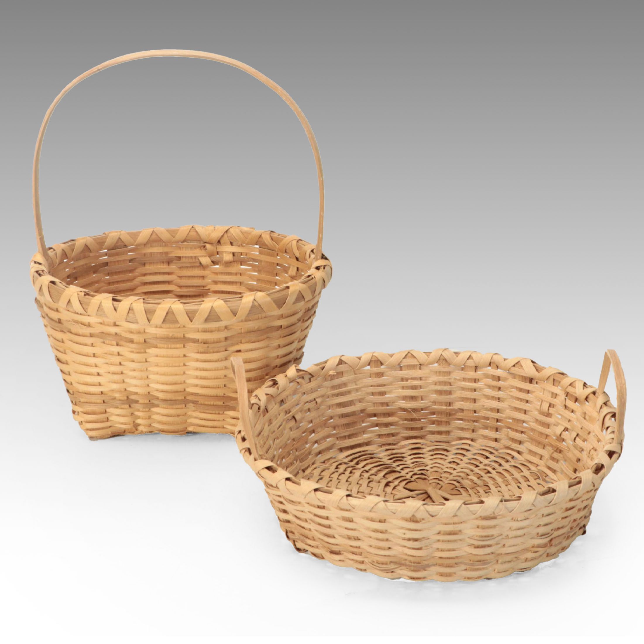 Roy Black and Other Virginian Handcrafted Split Oak Baskets