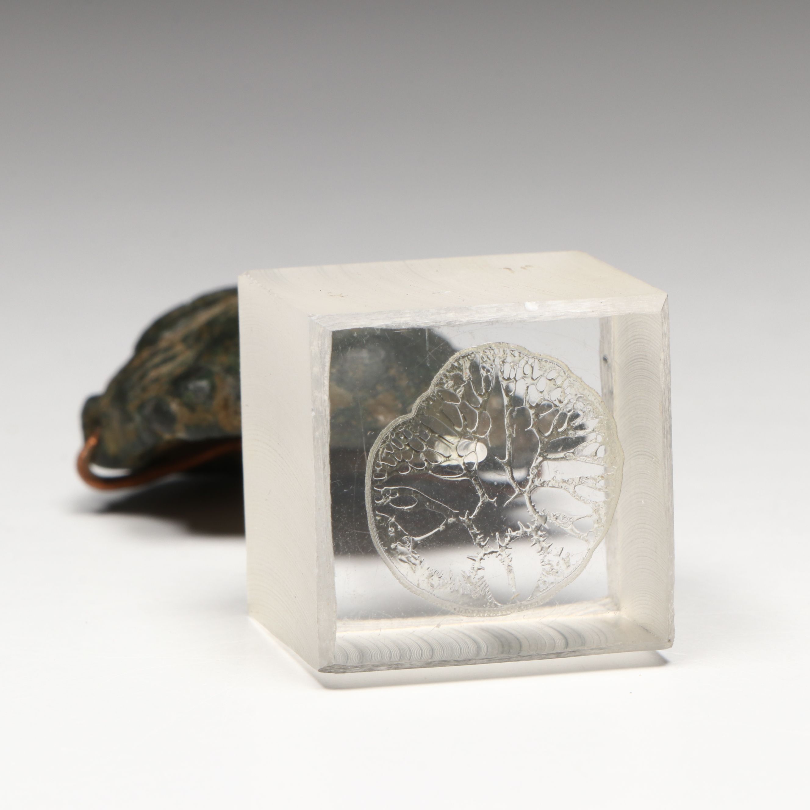 Etruscan Cast Bronze Votive Head of a Woman, 5th–3rd Century BCE