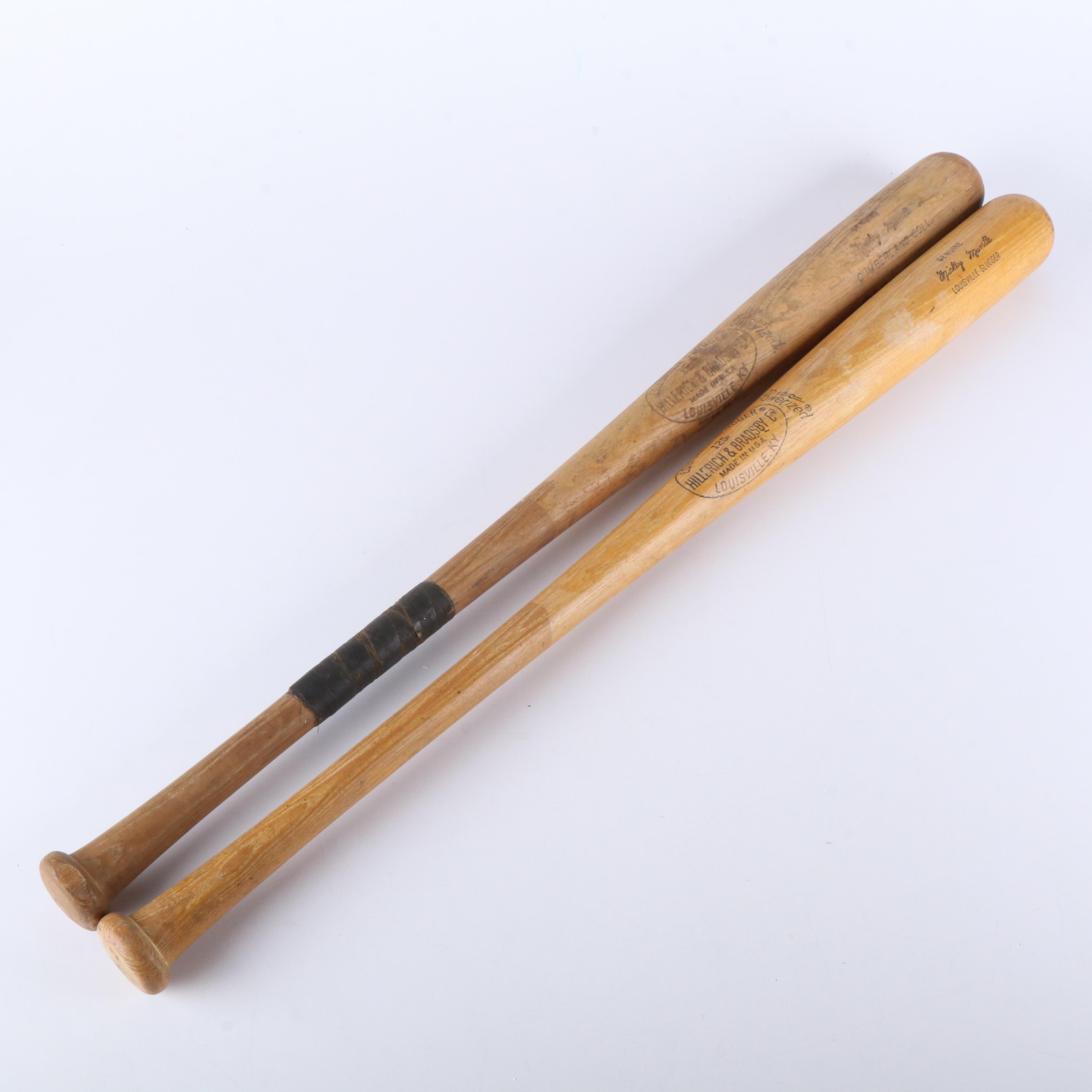 Mickey Mantle Store Model Louisville Slugger Baseball Bats