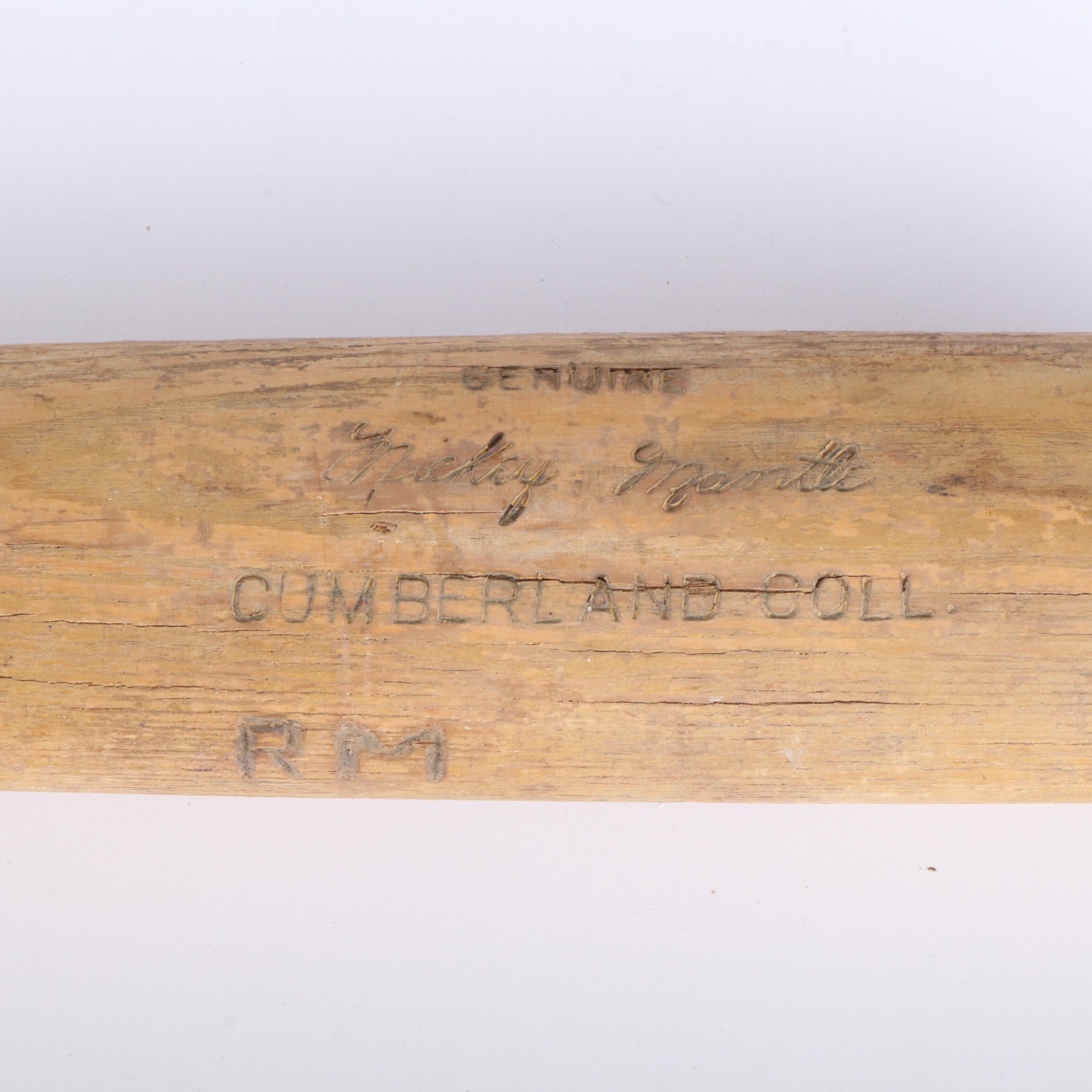 Mickey Mantle Store Model Louisville Slugger Baseball Bats