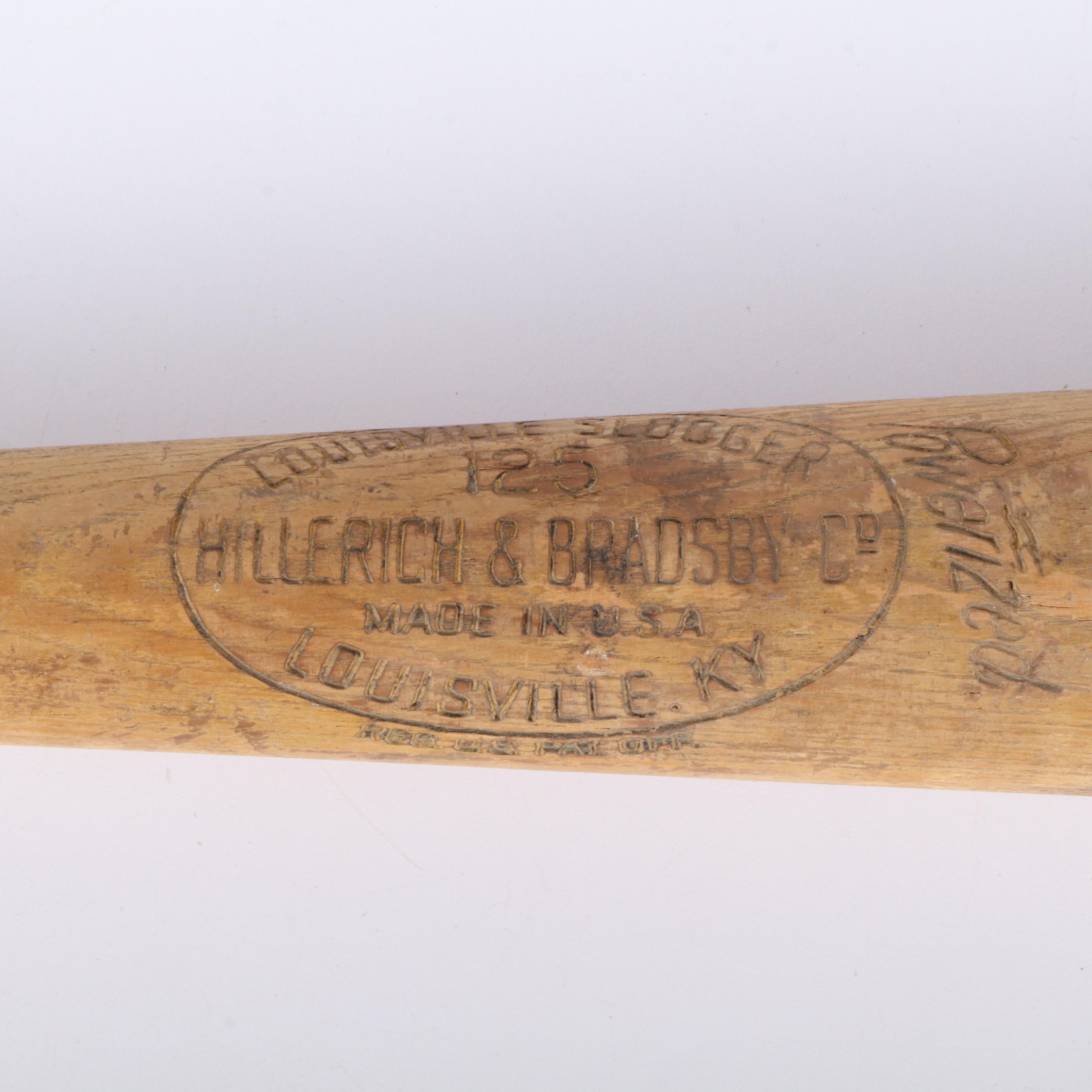 Mickey Mantle Store Model Louisville Slugger Baseball Bats