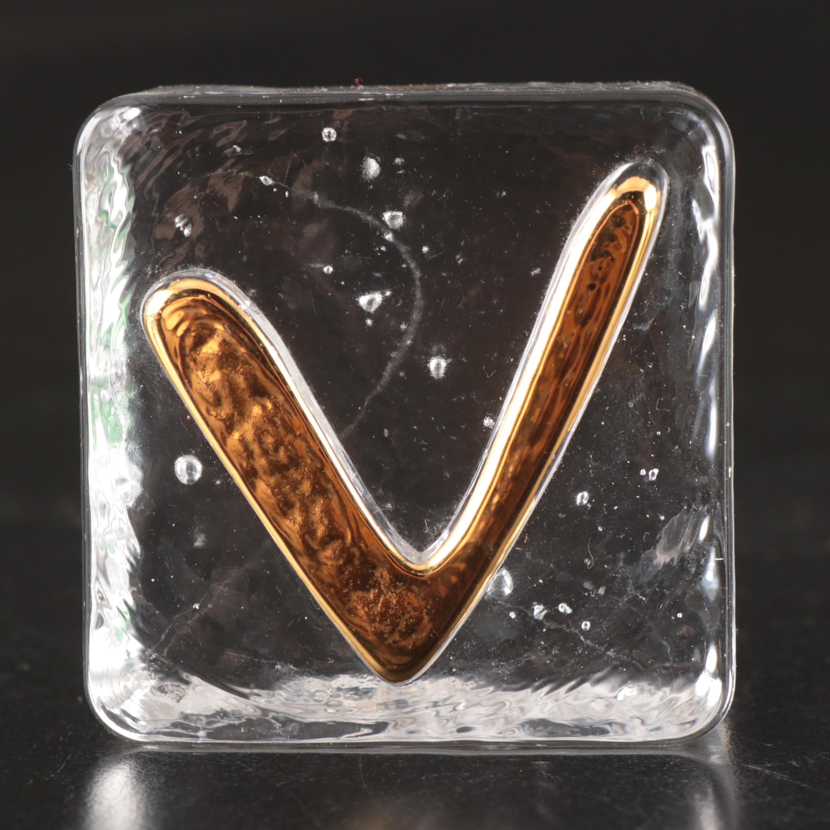 Handblown Whale and Polar Bear with Other Glass Paperweights