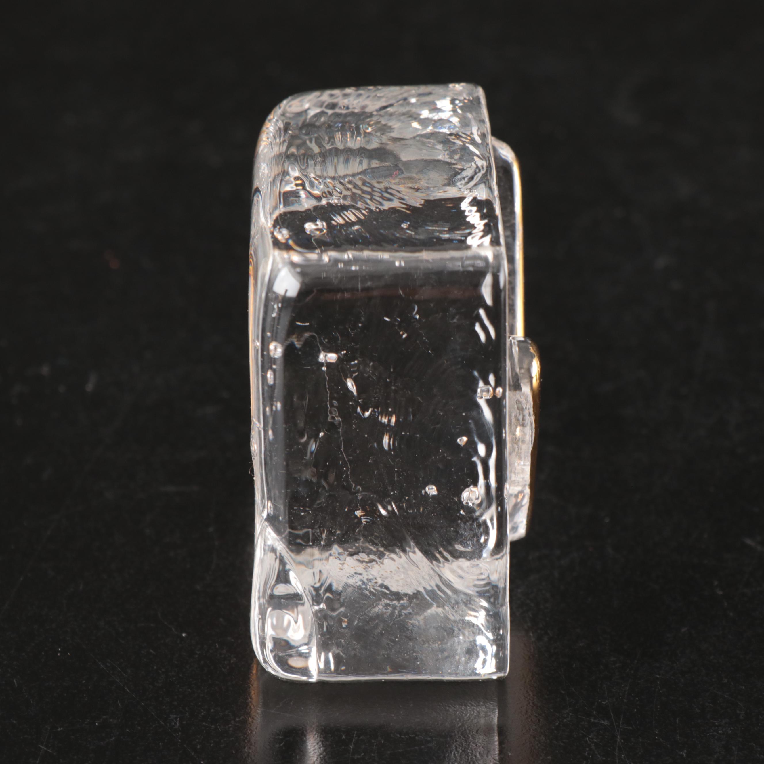 Handblown Whale and Polar Bear with Other Glass Paperweights