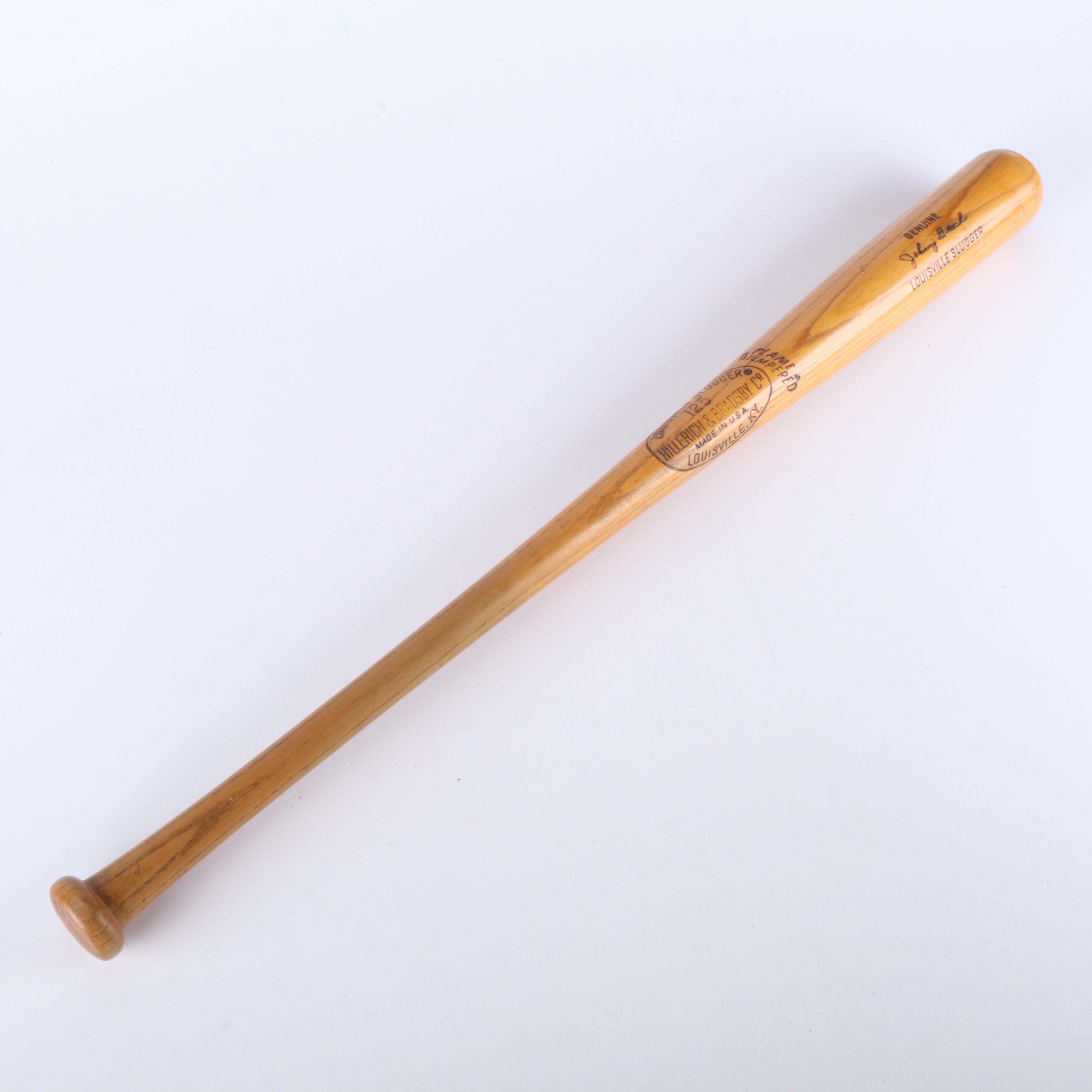 Johnny Bench Hillerich & Bradsby Store Model Baseball Bats