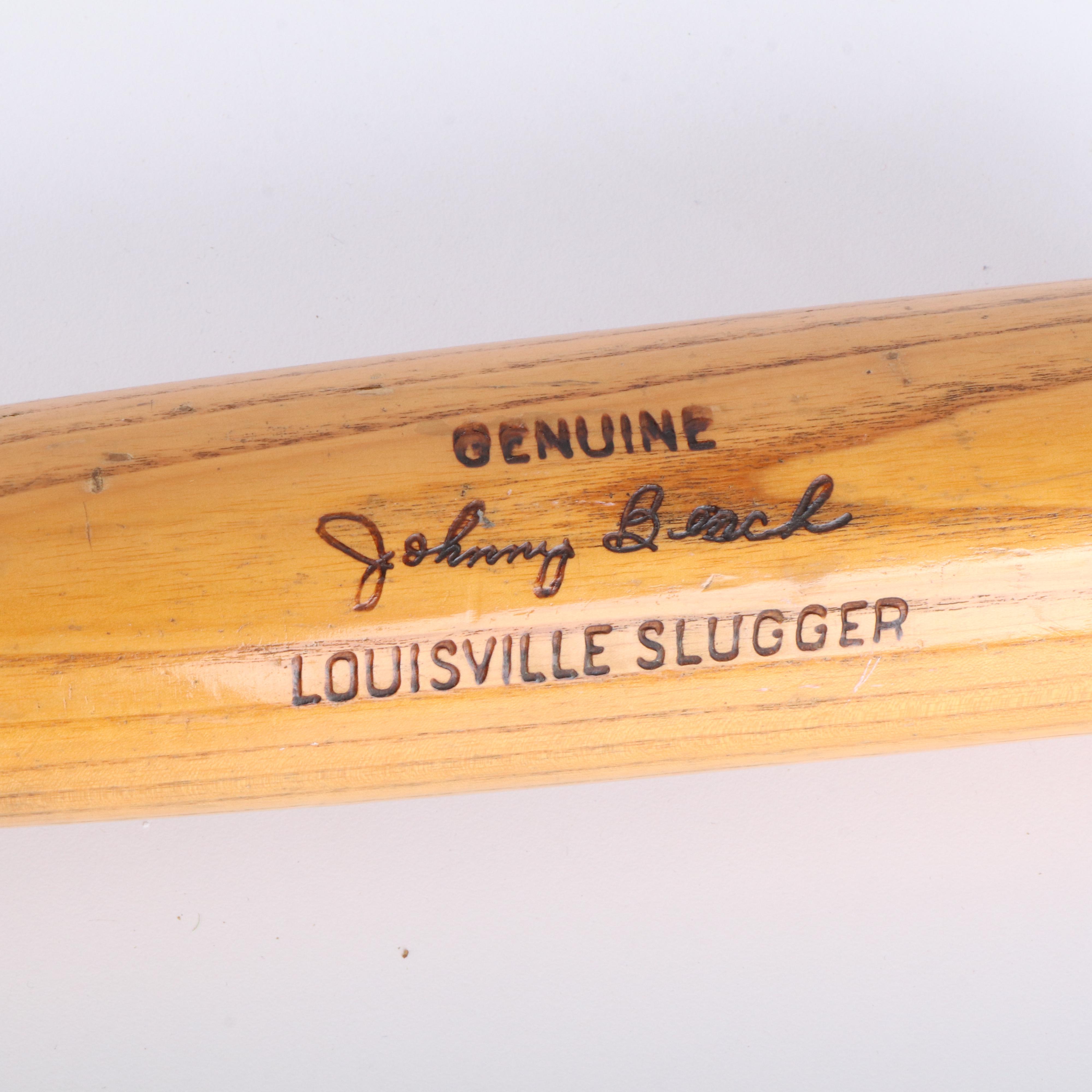 Johnny Bench Hillerich & Bradsby Store Model Baseball Bats