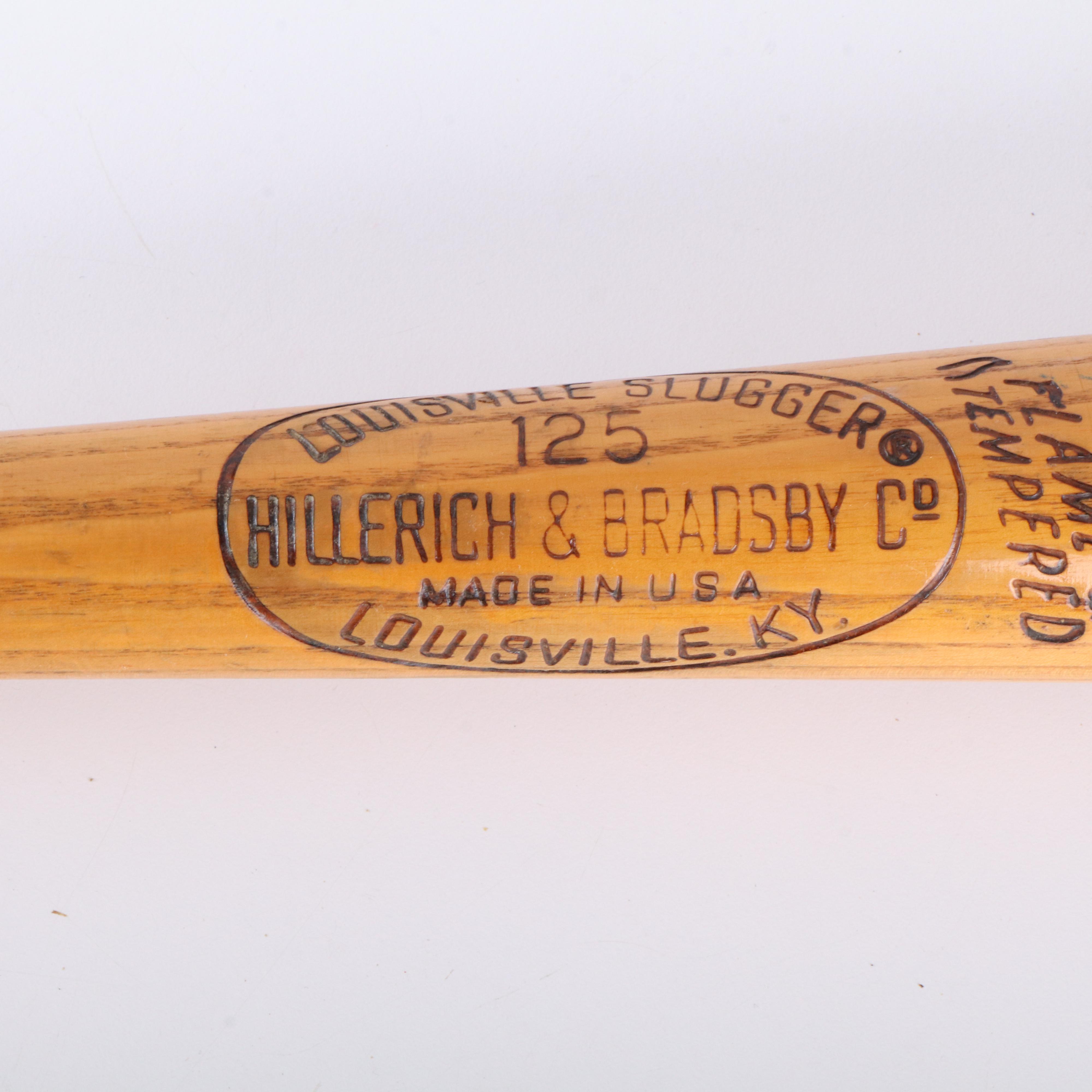 Johnny Bench Hillerich & Bradsby Store Model Baseball Bats