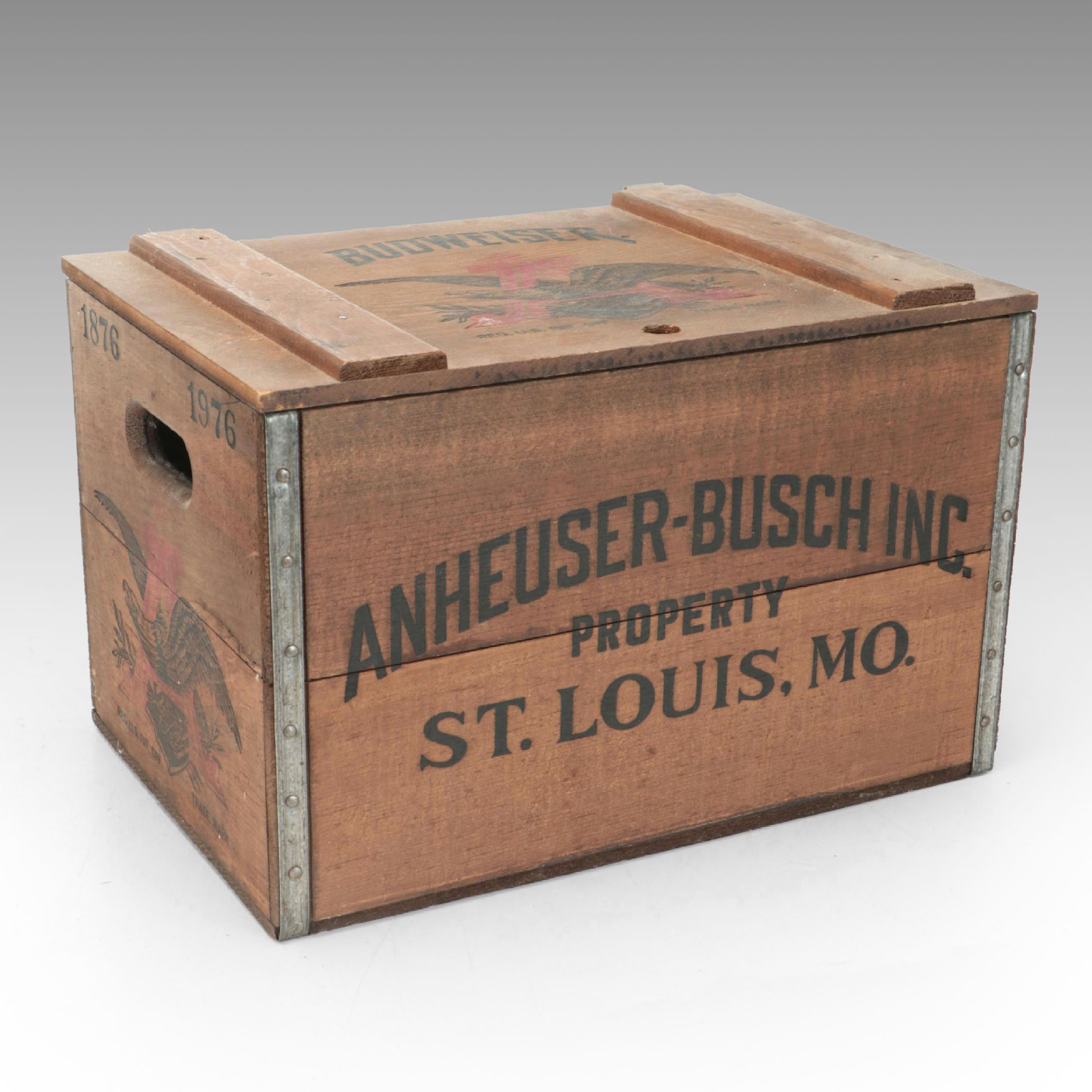 Anheuser-Busch Brewing Company Beverage Crate