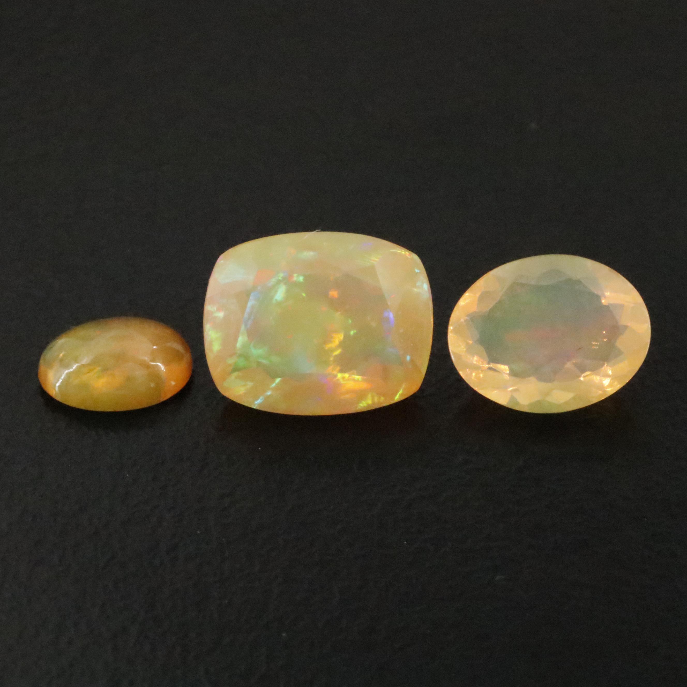 Loose 3.44 CTW Opals
