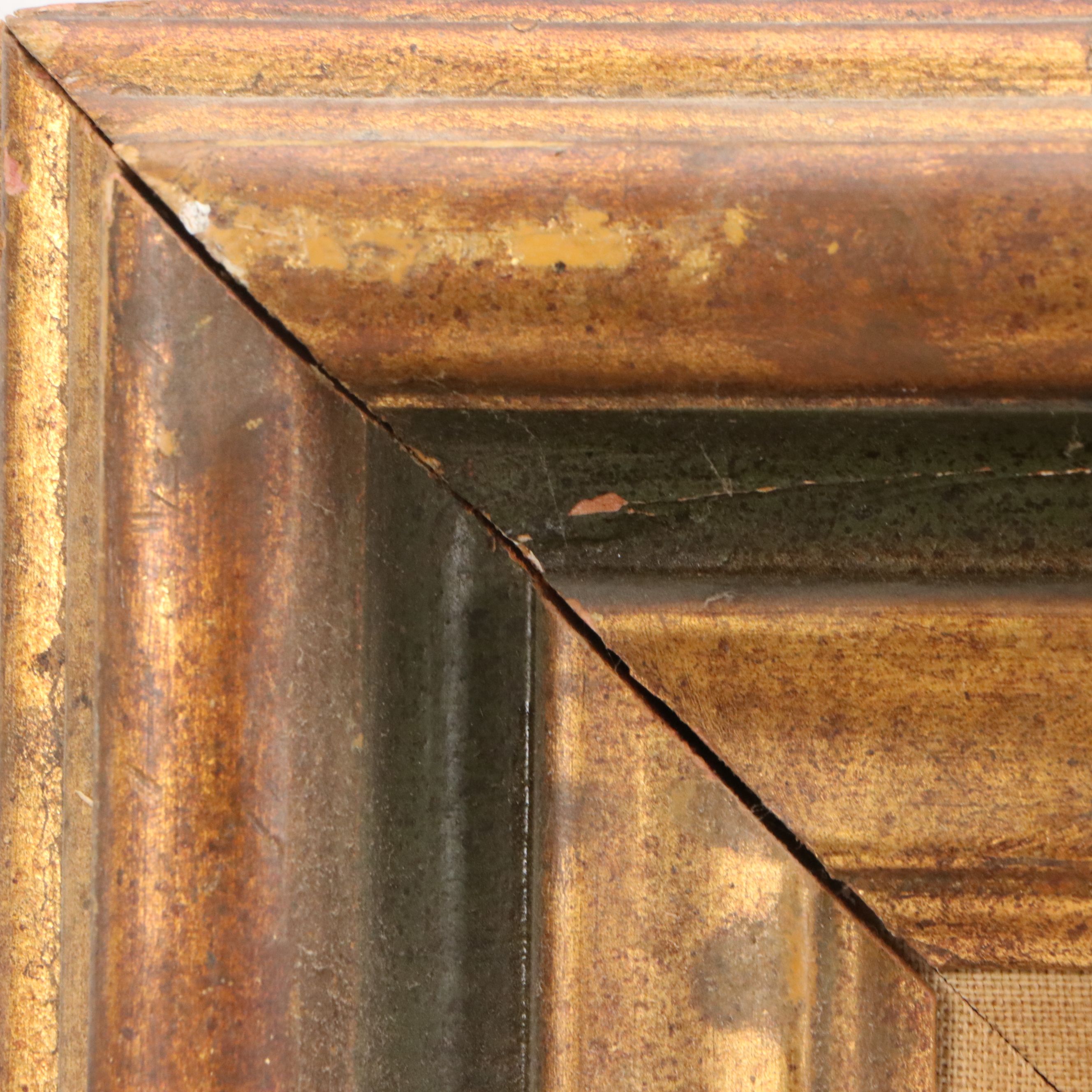 Bernard Lennon Oil Painting "Bean Pot, Pitcher and Bowl of Fruit," 1961