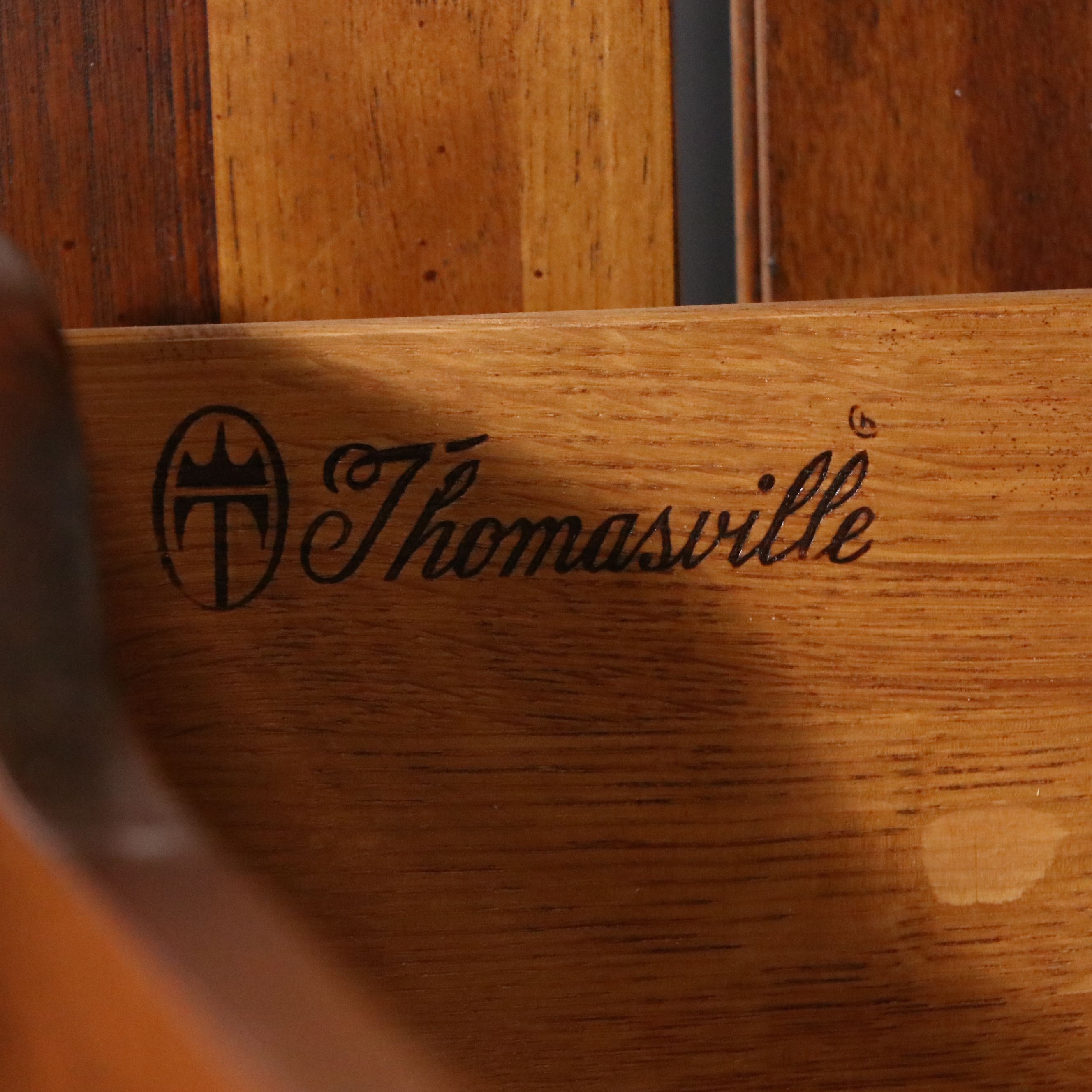 Thomasville French Provincial Style Wooden Armoire