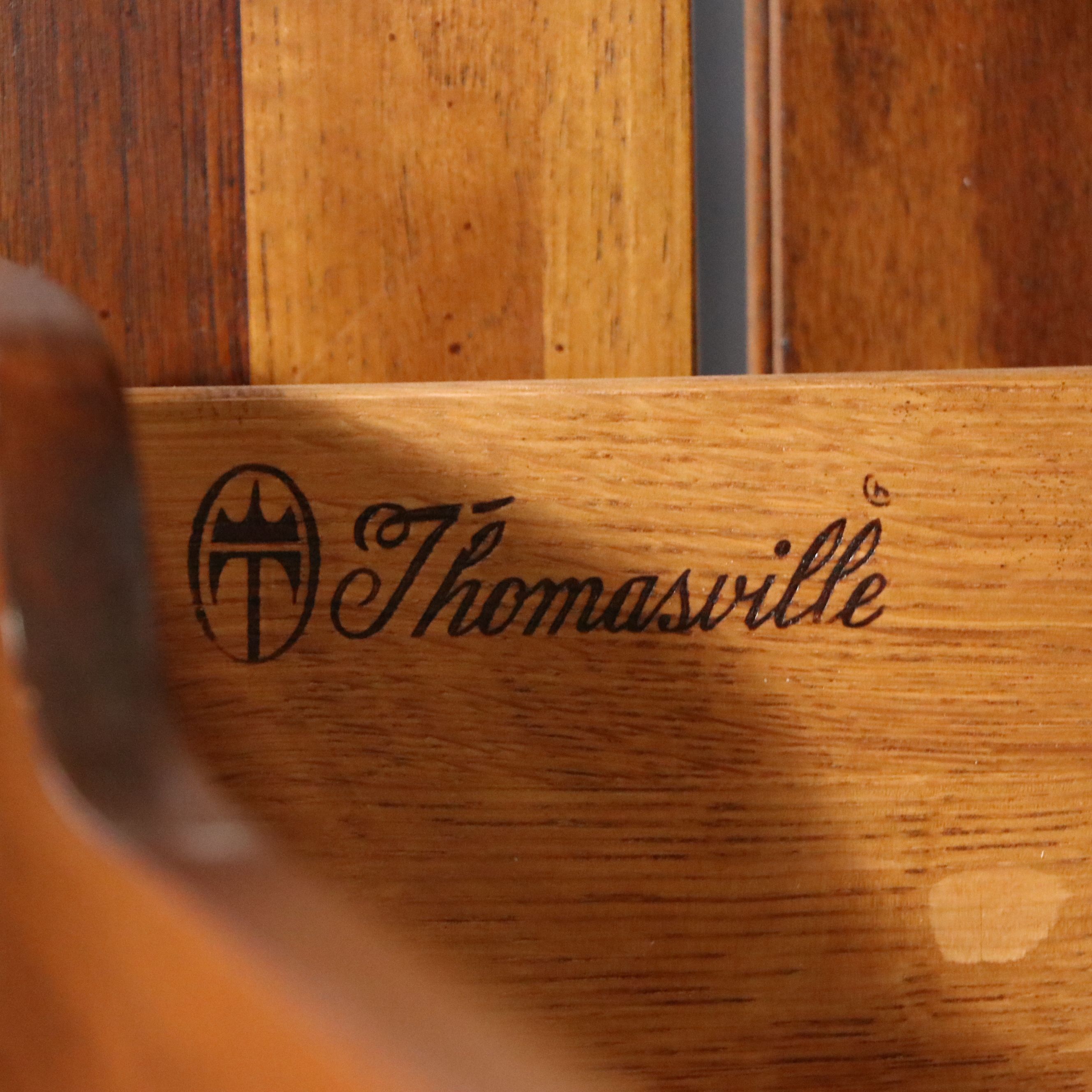 Thomasville French Provincial Style Wooden Armoire