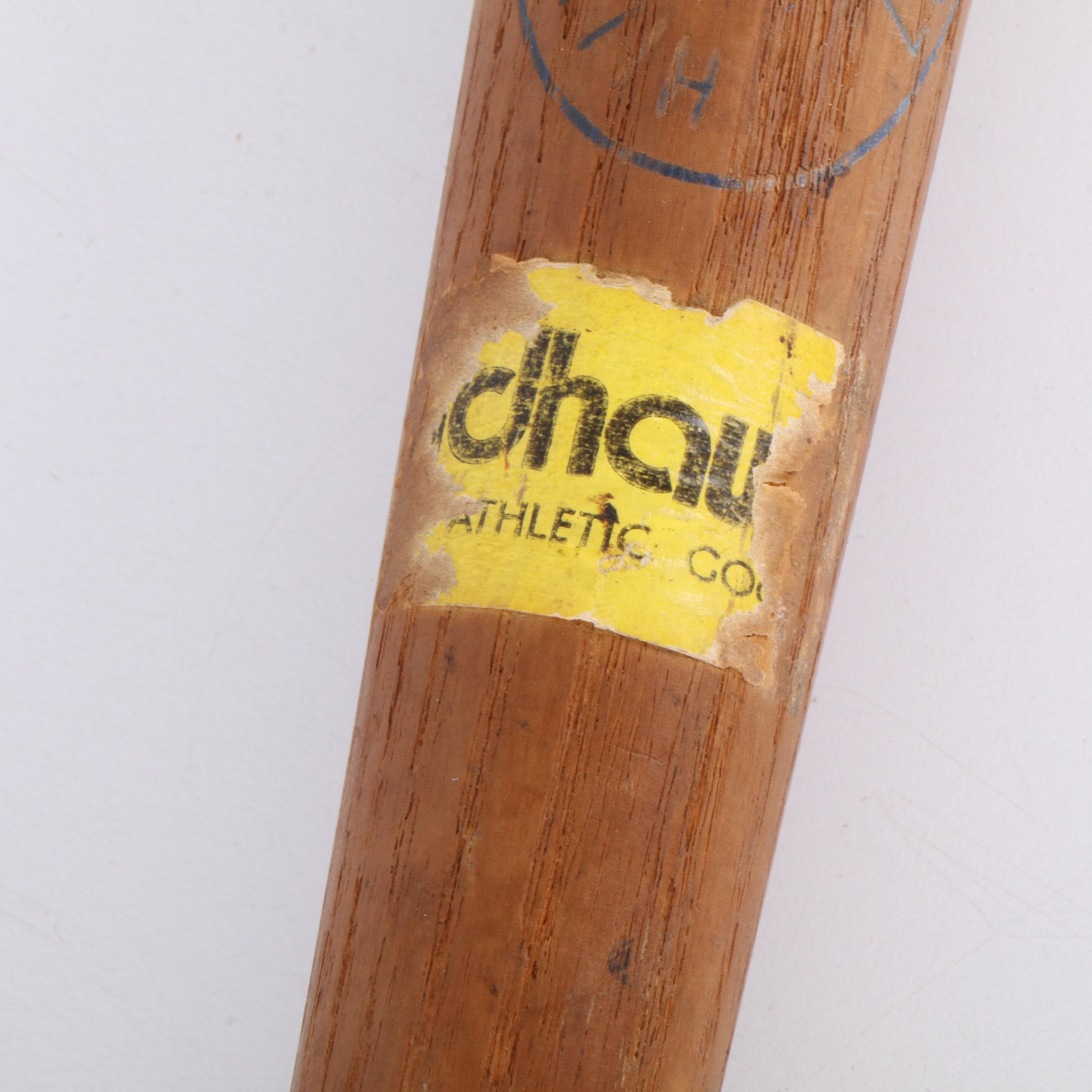 Ted Kluszewski and Don Hoak Player Model Baseball Bats with More