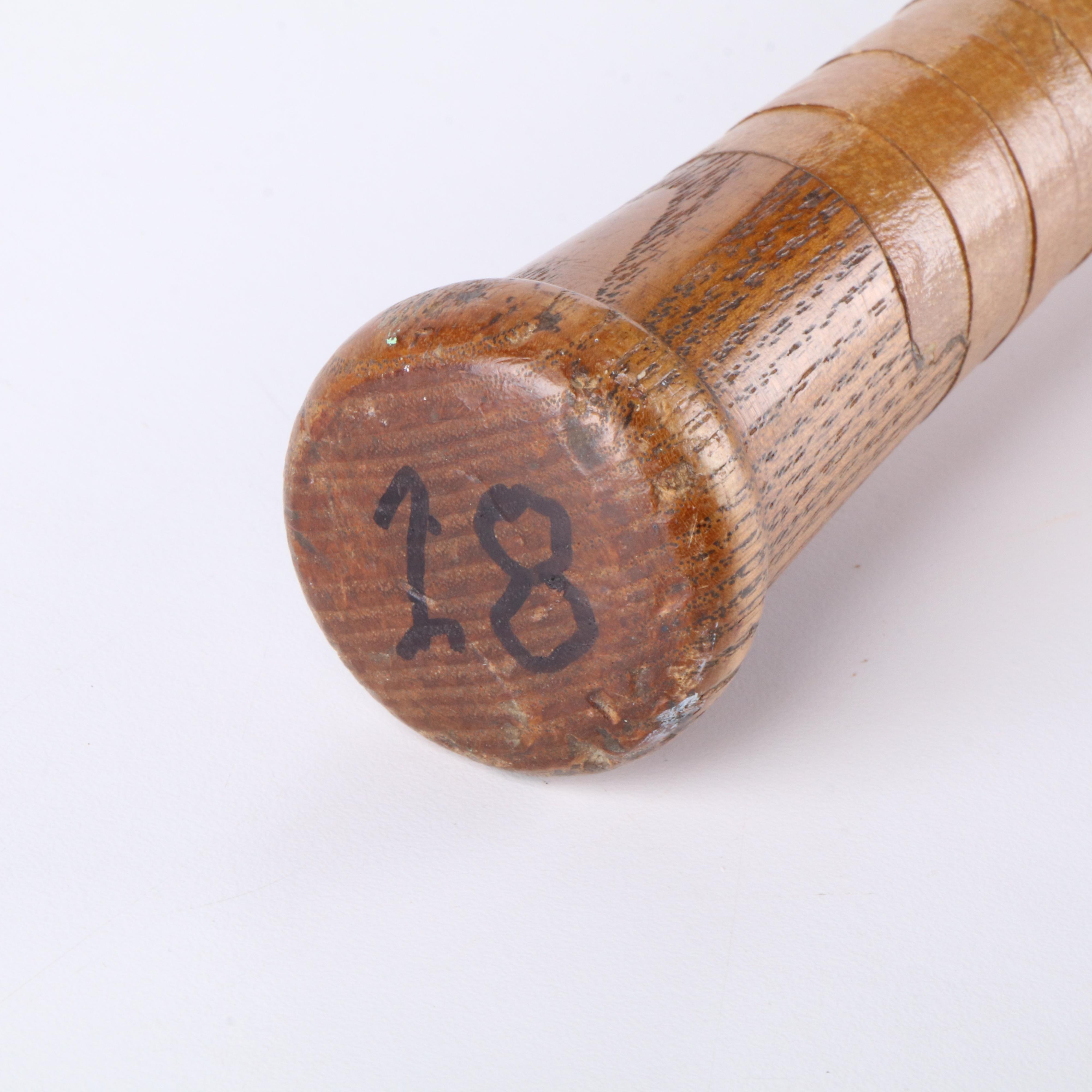 Ted Kluszewski and Don Hoak Player Model Baseball Bats with More