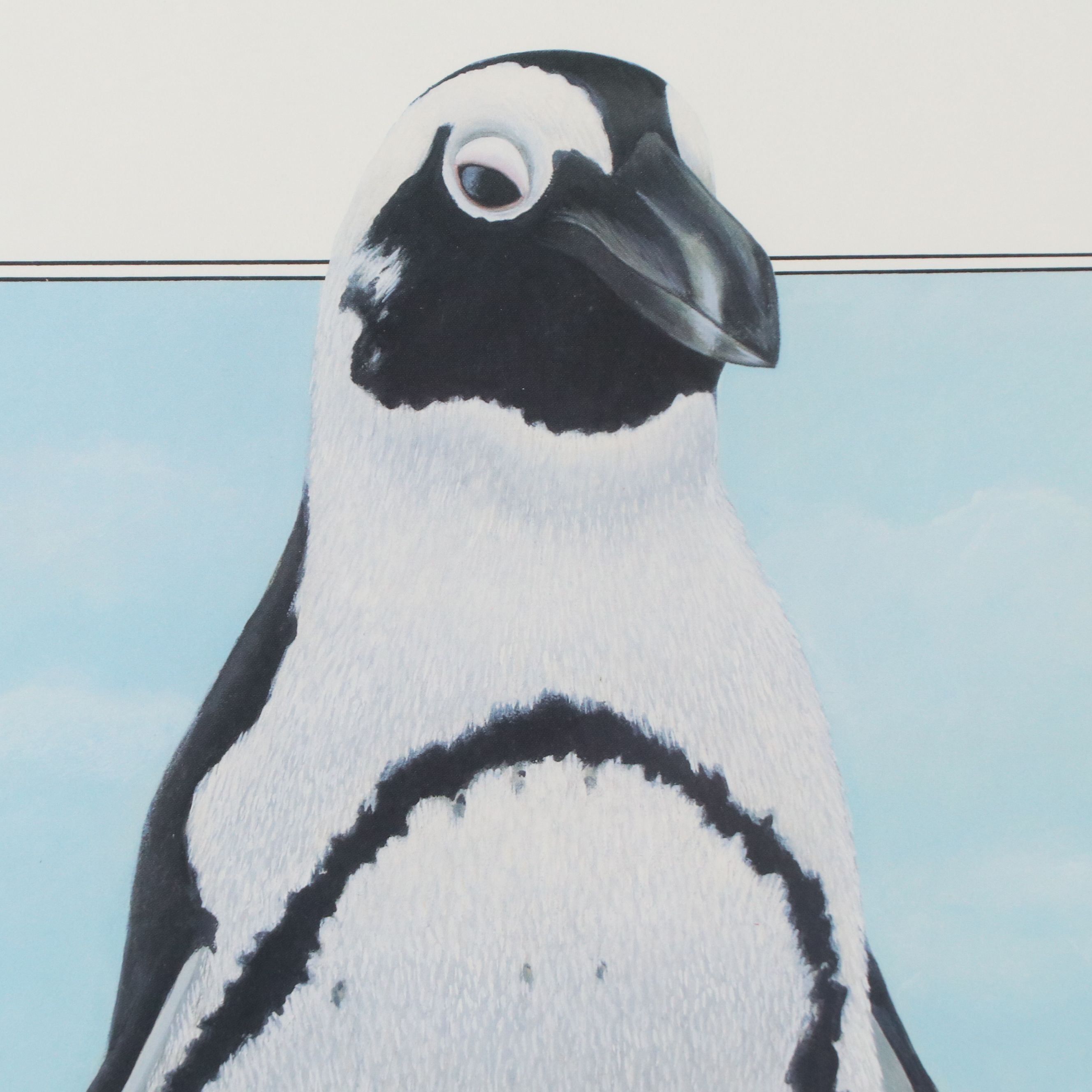 Offset Lithograph Poster After Lowell Herrero "Ursula," 1985