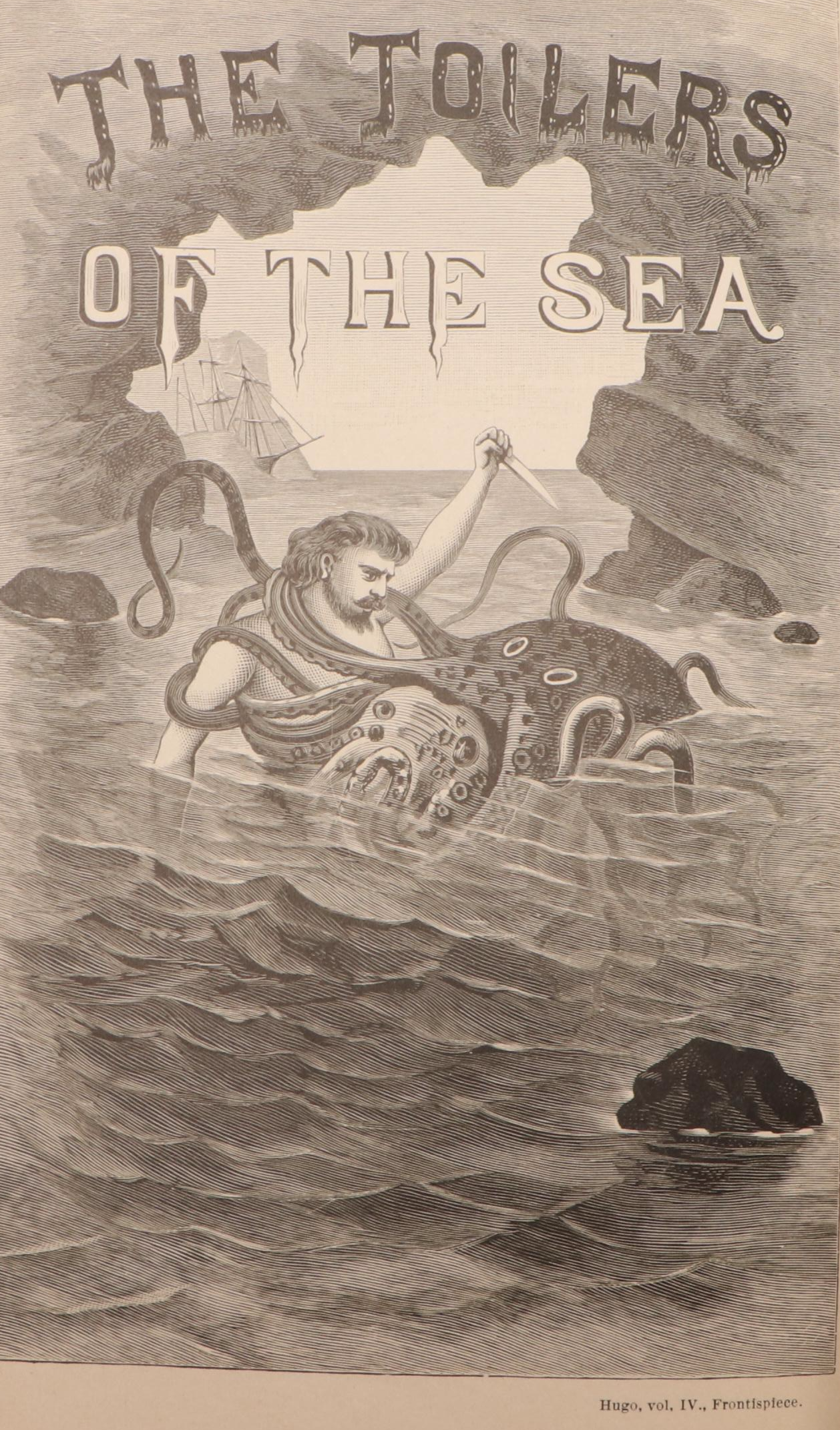 "The Novels of Victor Hugo" Five-Volume Set, Late 19th/Early 20th Century