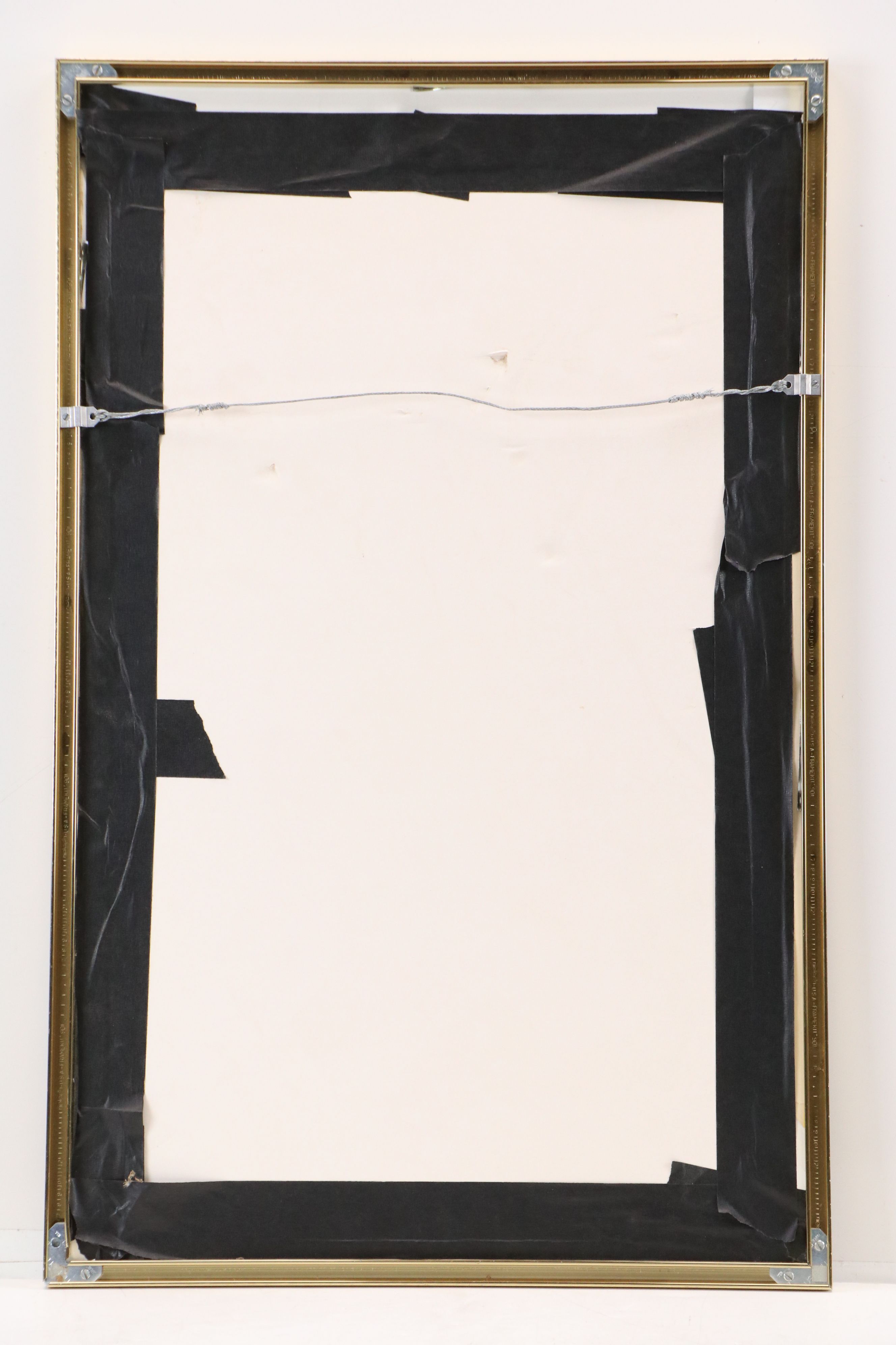 Caribair Serigraph Travel Poster "The Virgin Islands," Circa 1950