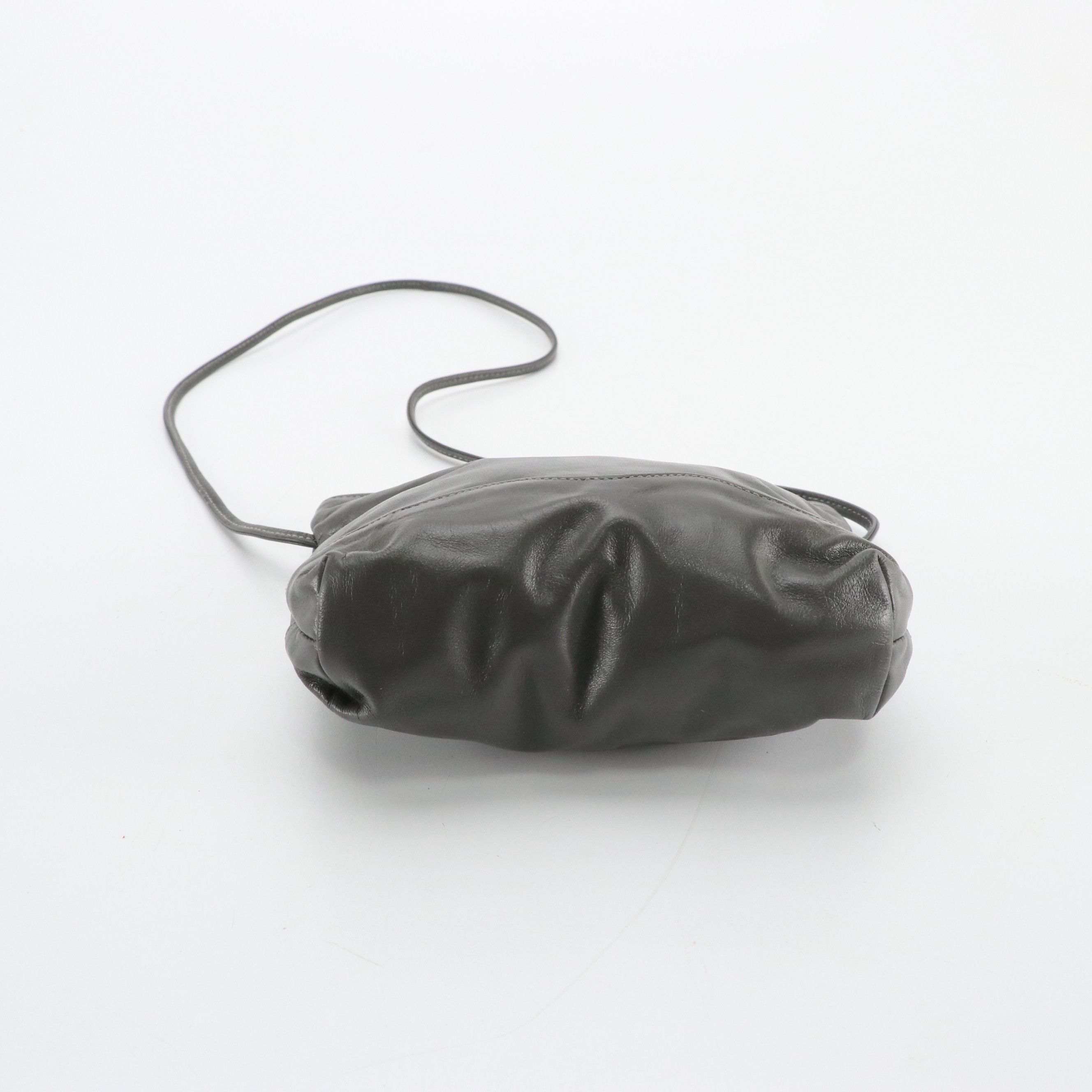 Mr. Leather and Other Gray and Brown Leather Shoulder Bags with H1 Clutch