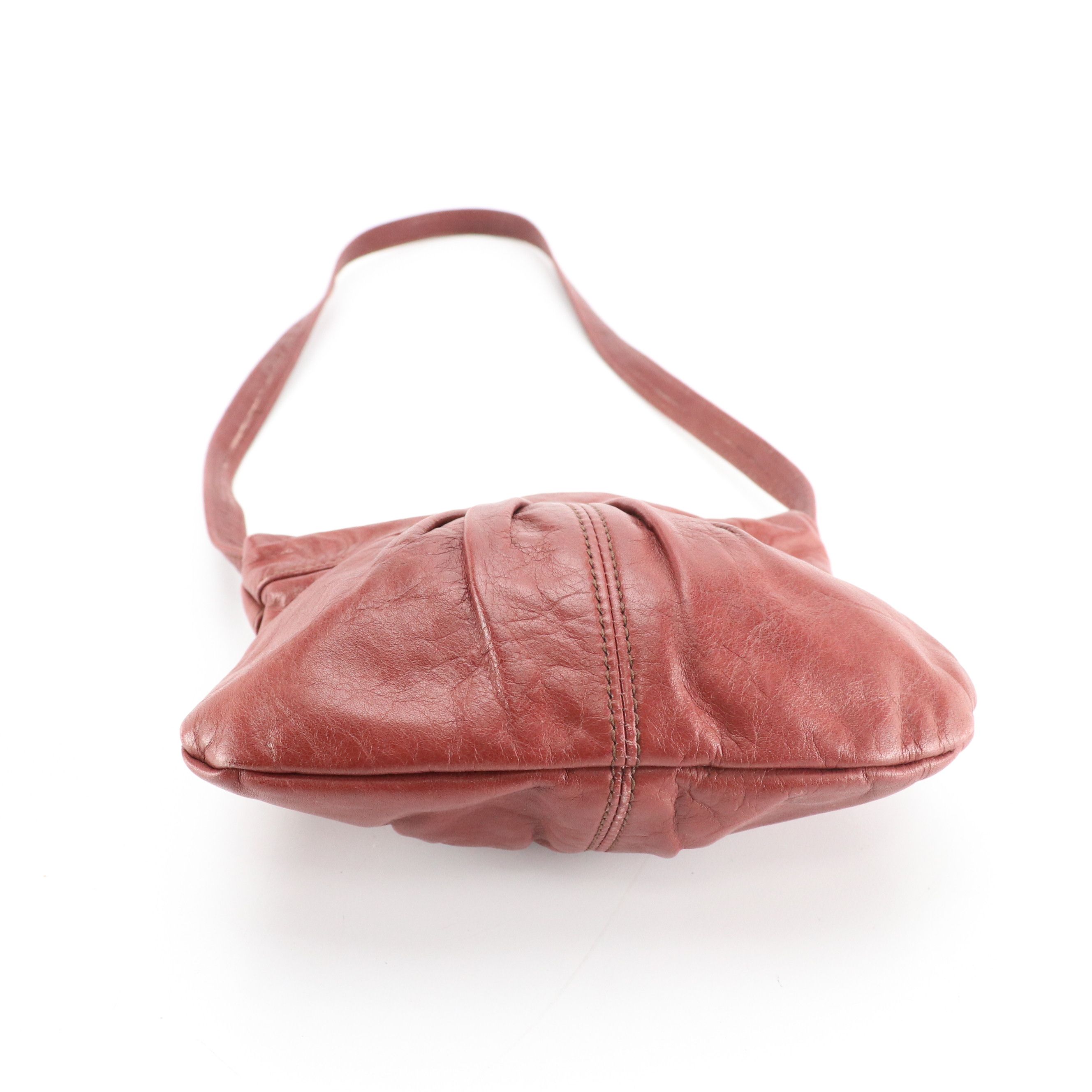 Mr. Leather and Other Gray and Brown Leather Shoulder Bags with H1 Clutch