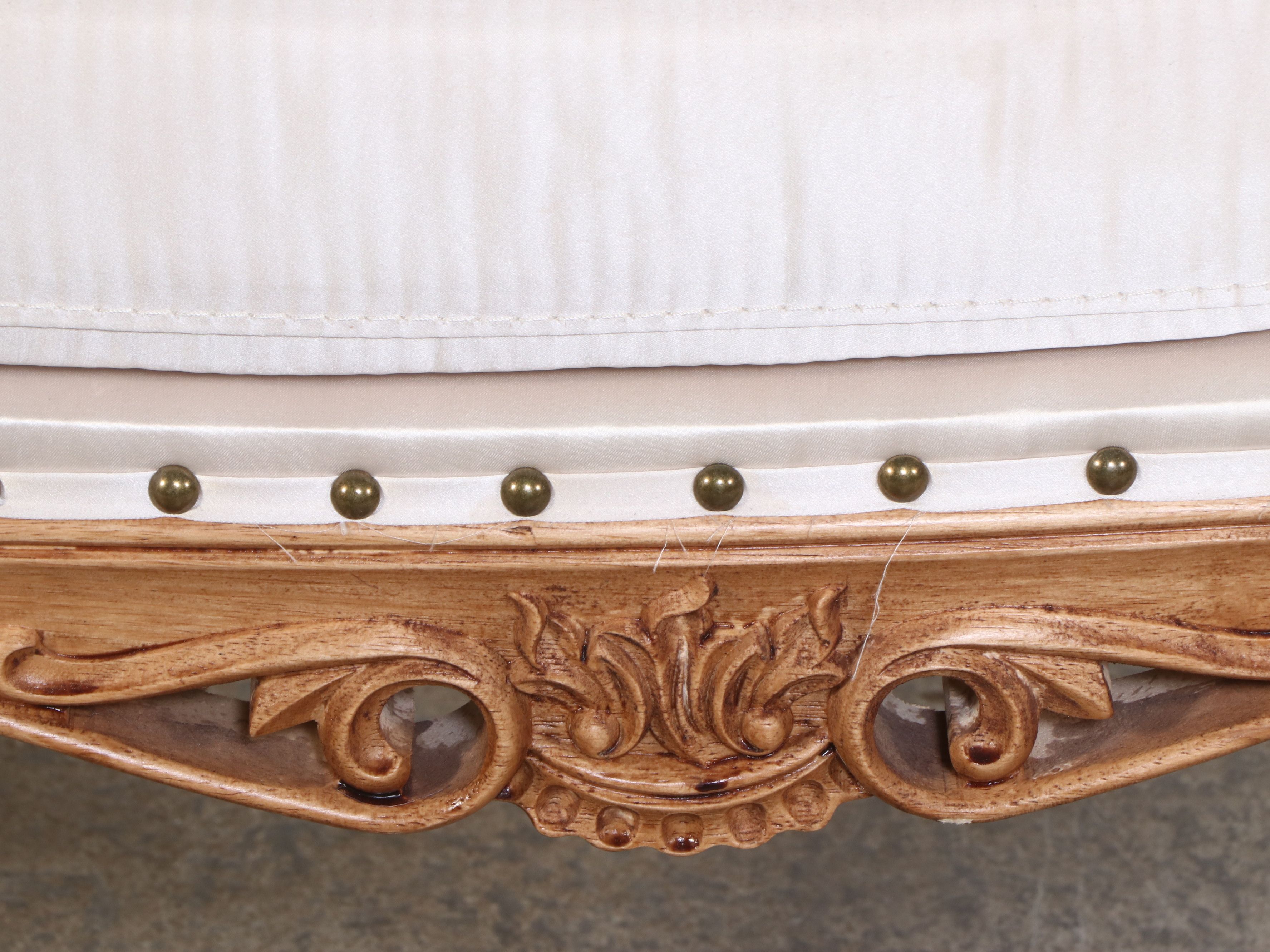 Pair of French Provincial Style Balloon Porter's Chairs