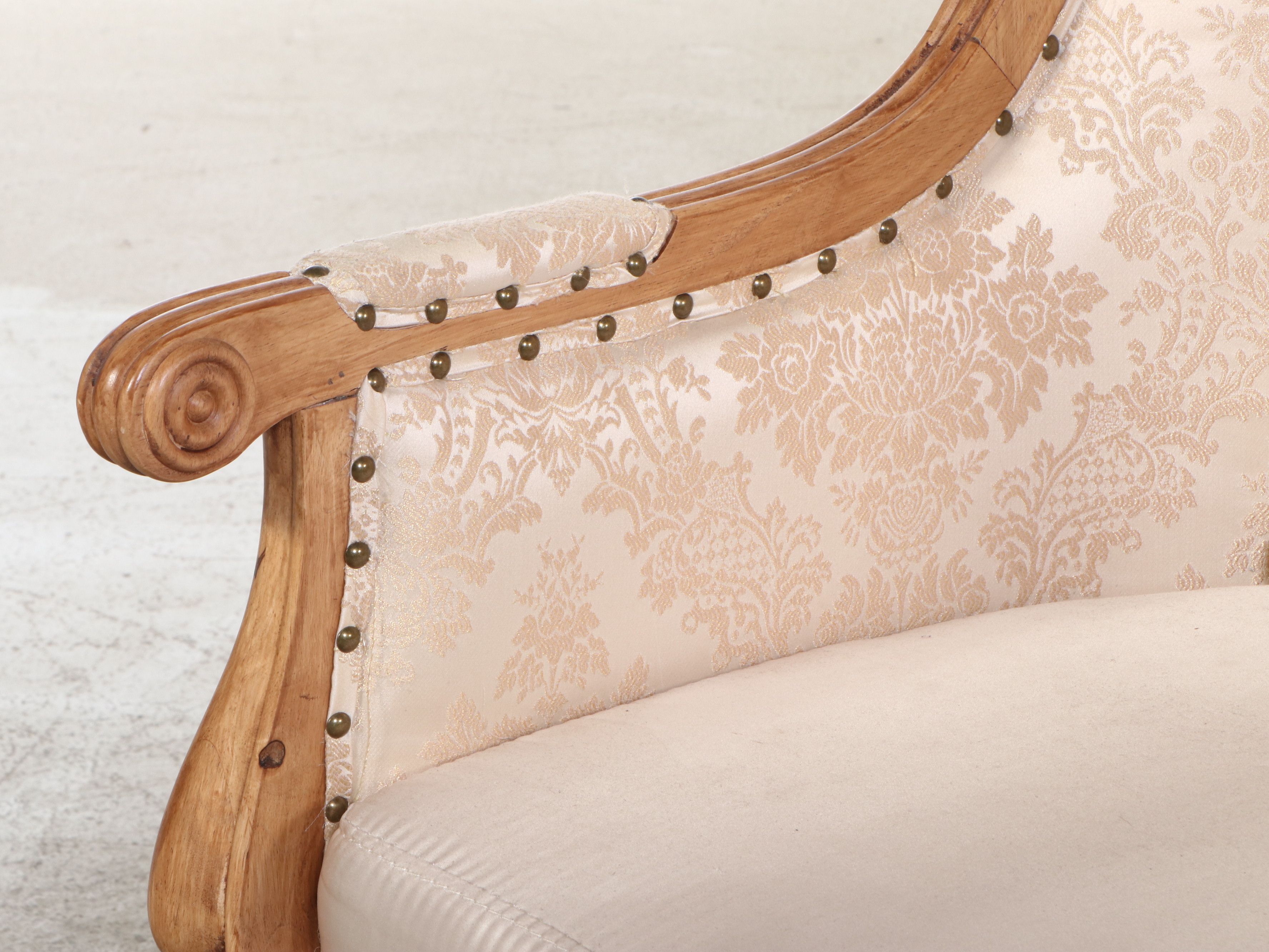 Pair of French Provincial Style Balloon Porter's Chairs