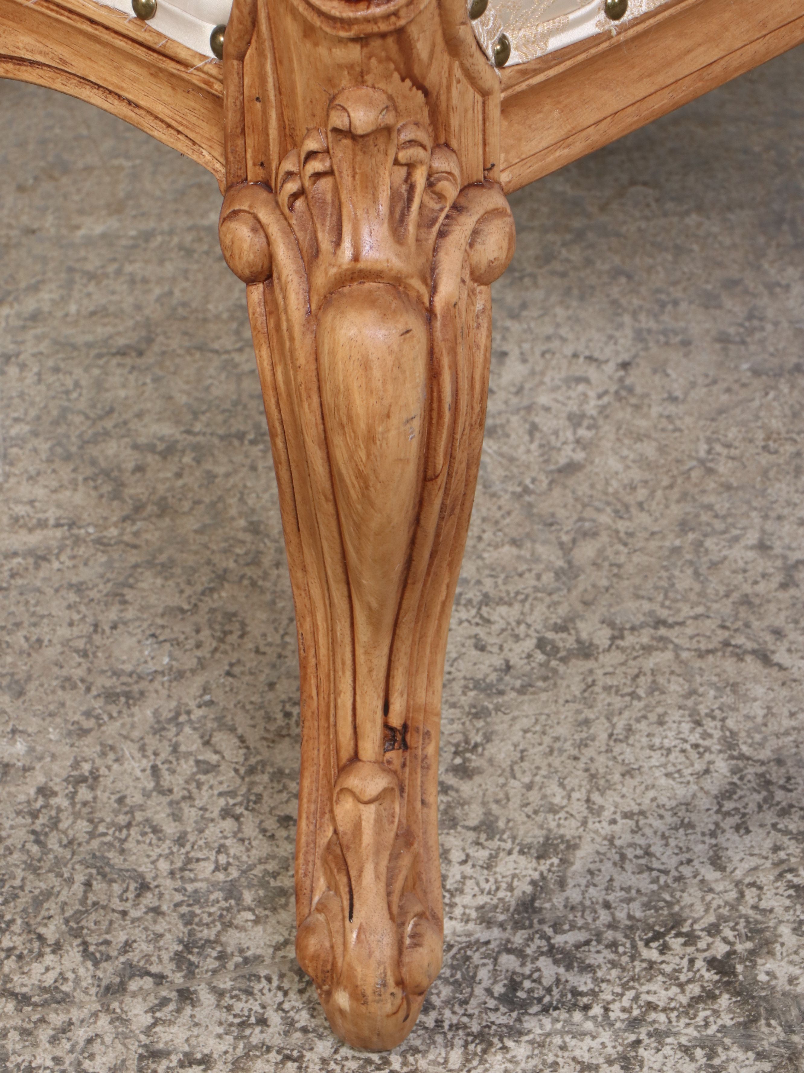 Pair of French Provincial Style Balloon Porter's Chairs