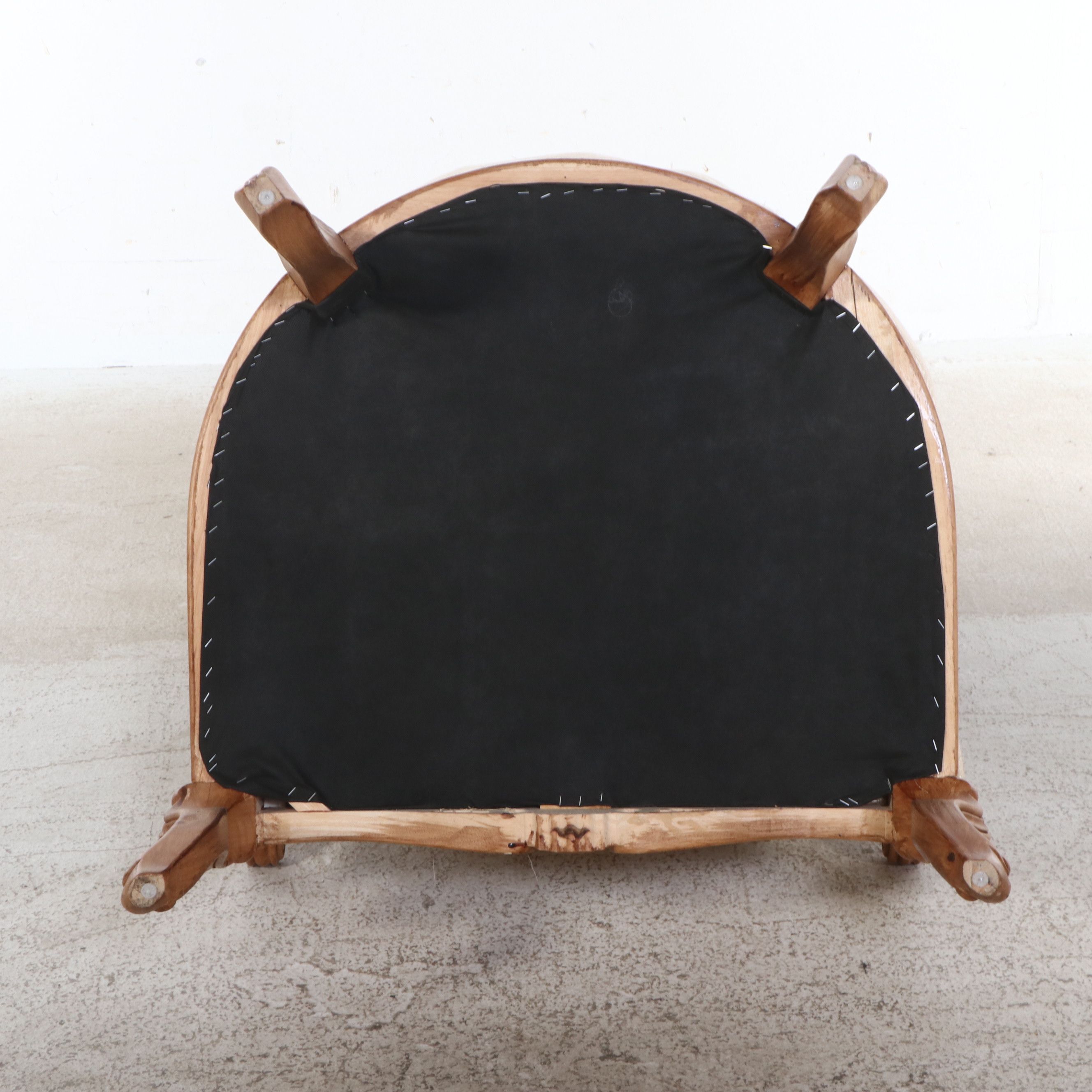 Pair of French Provincial Style Balloon Porter's Chairs