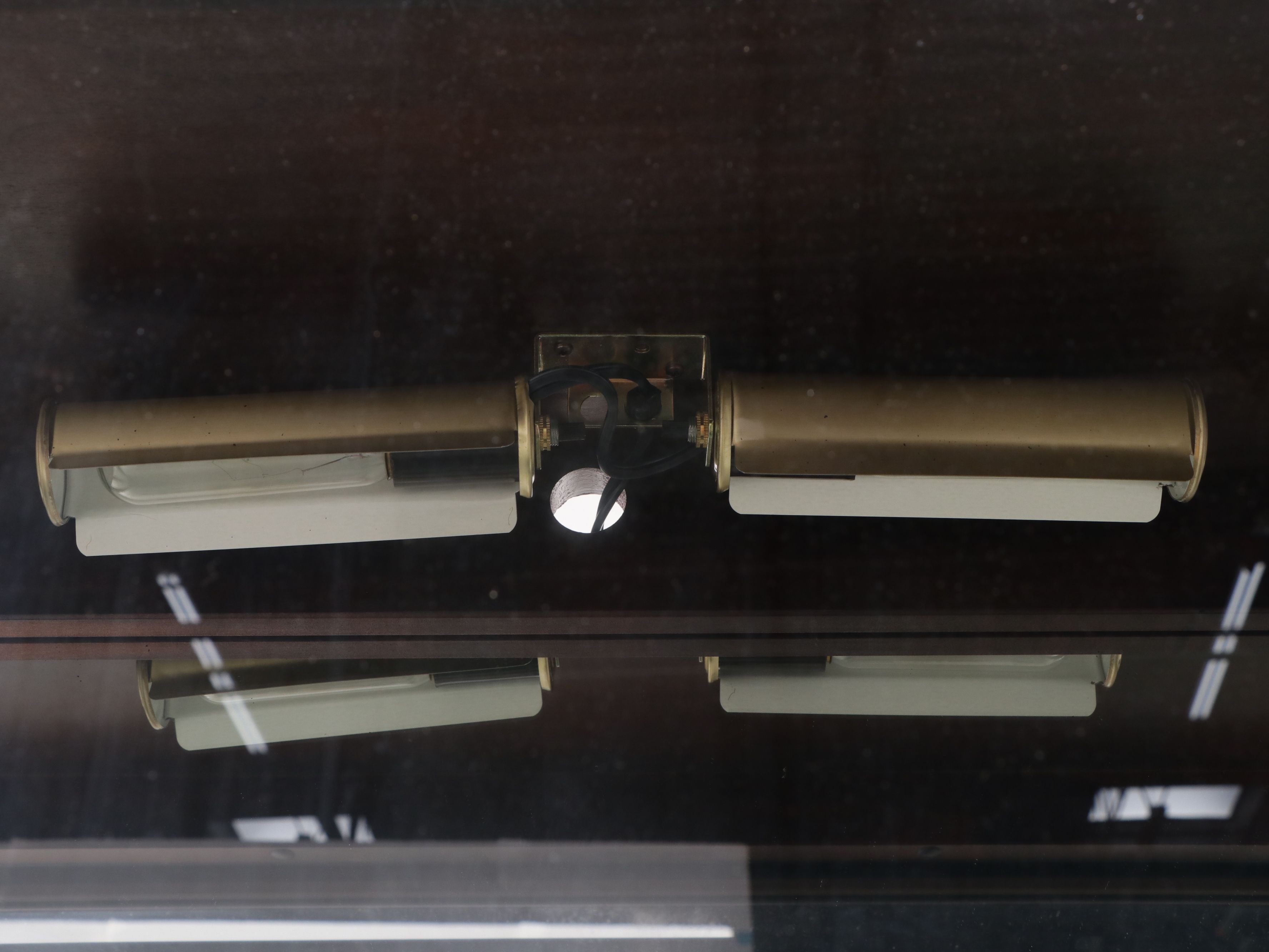 Pulaski Furniture Contemporary Ebonized Wood Locking Display Cabinet