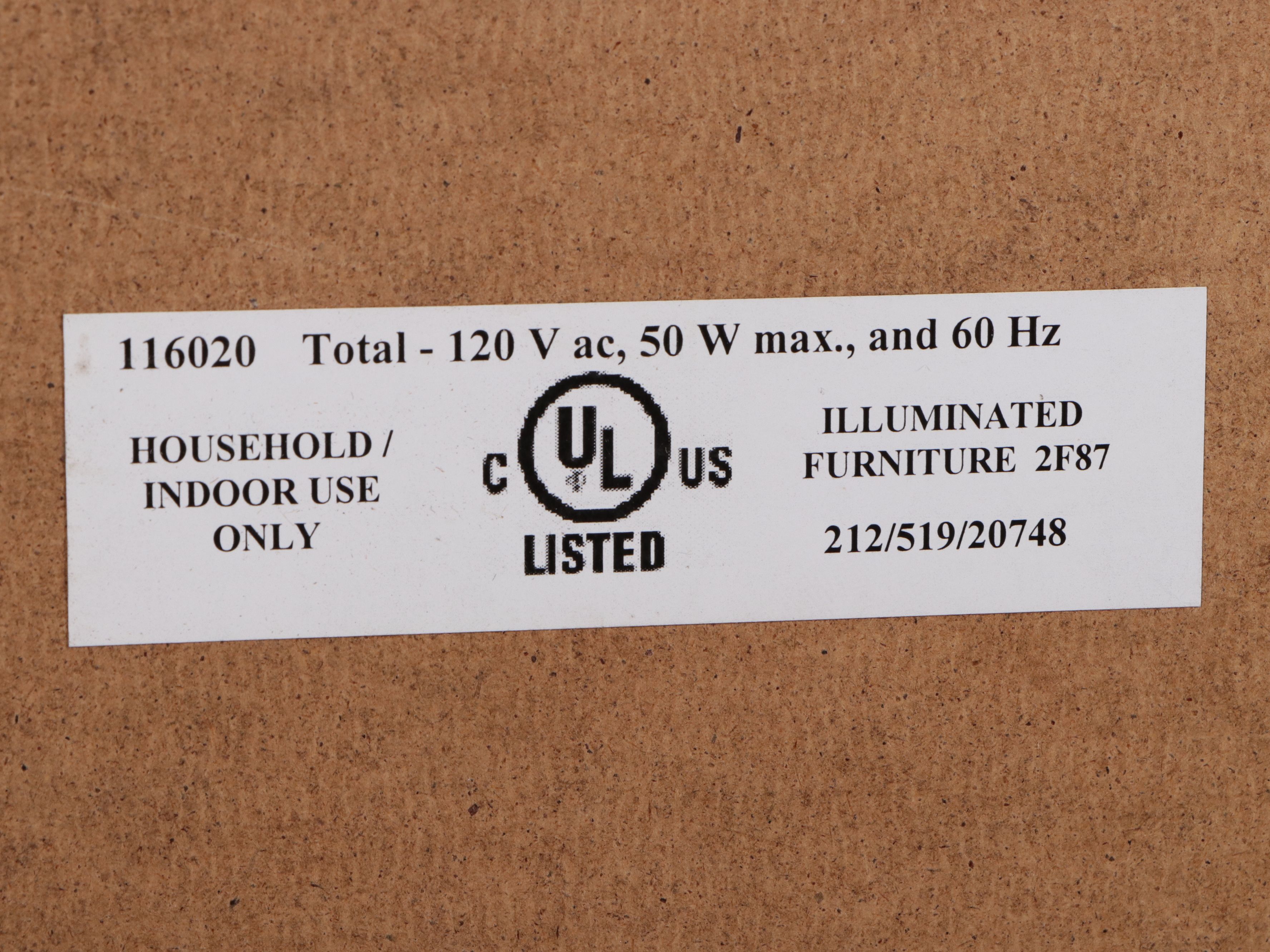 Pulaski Furniture Contemporary Ebonized Wood Locking Display Cabinet