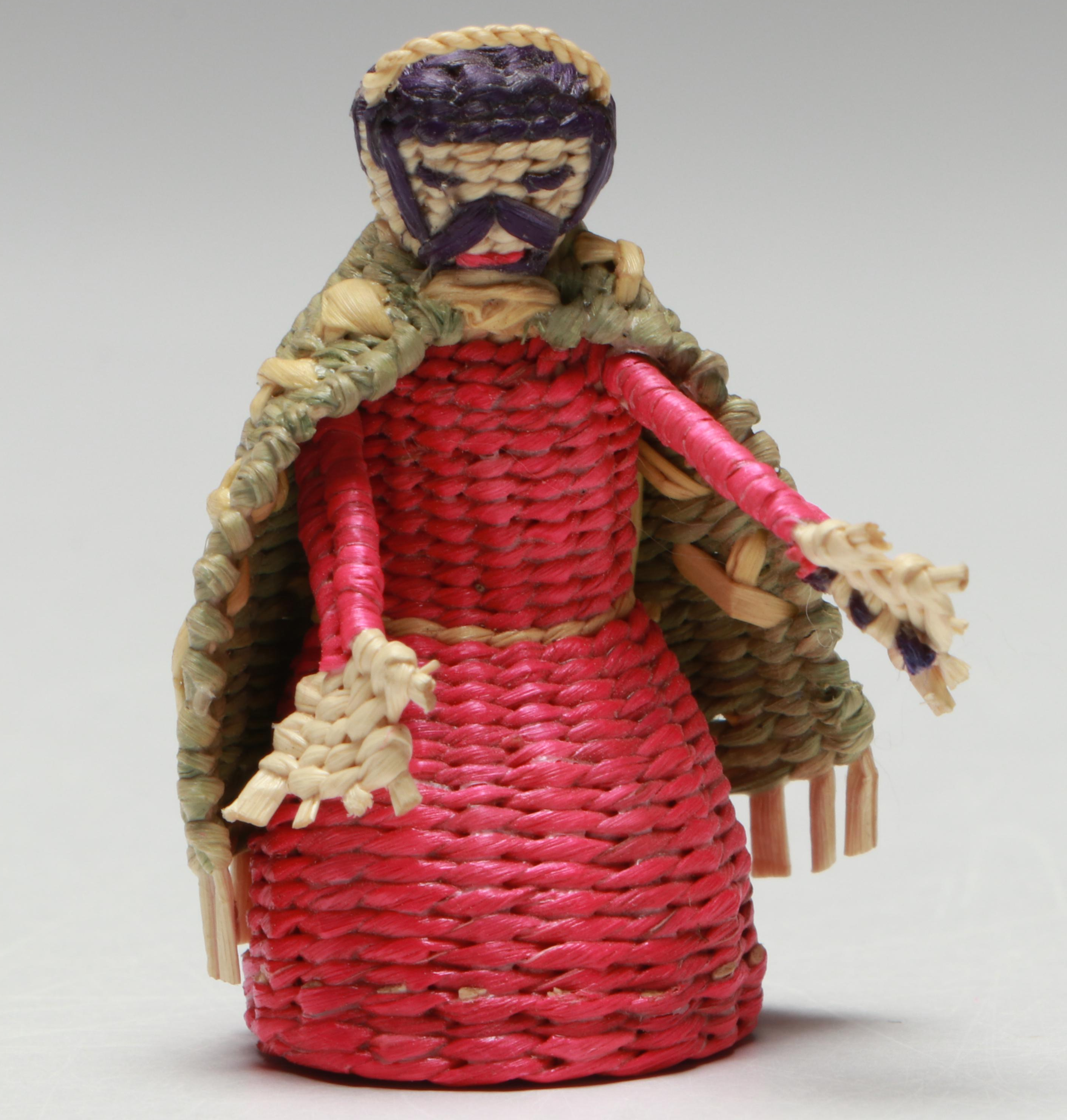 Ecuadorian Toquilla Diminutive Baskets, Hat Band and Miniatures