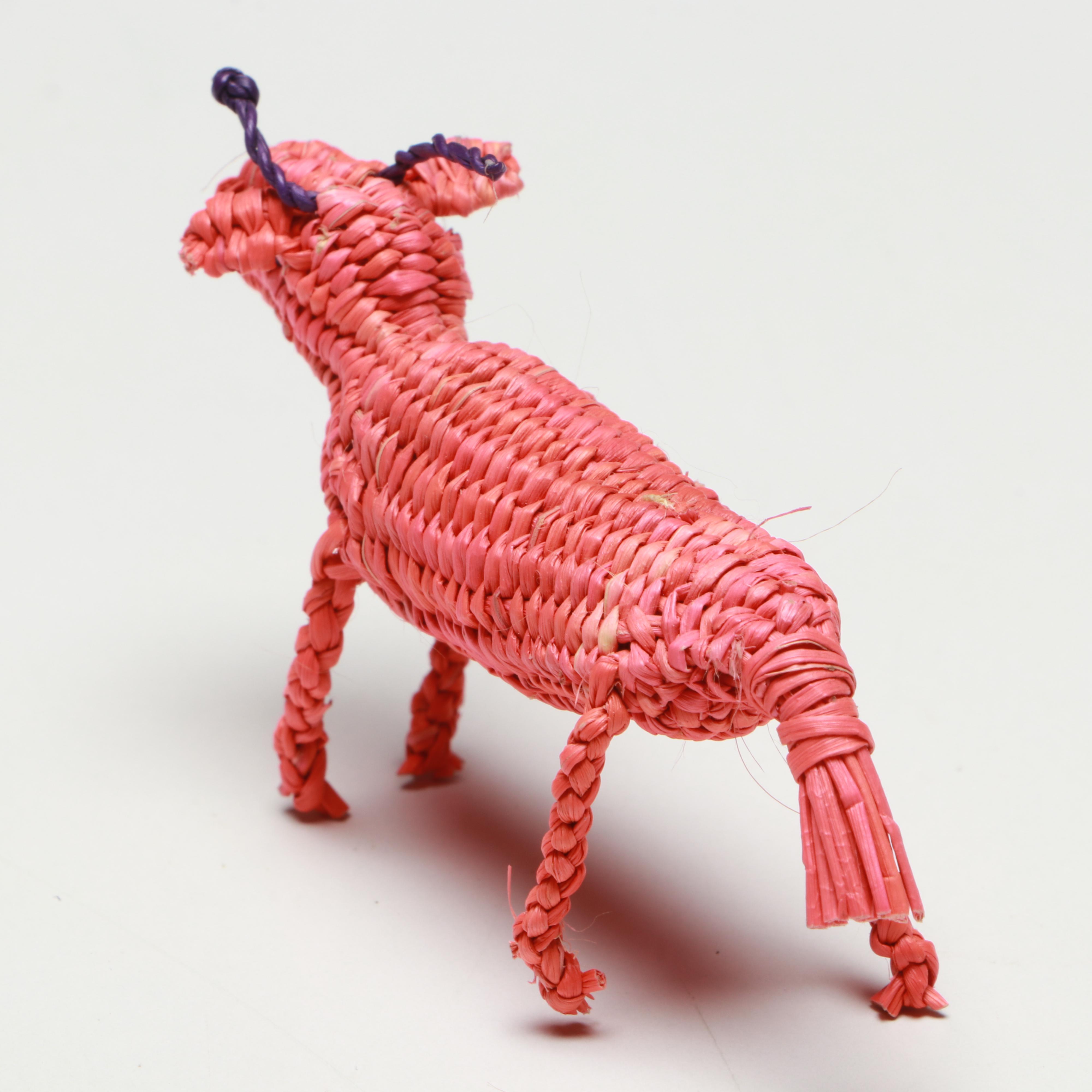 Ecuadorian Toquilla Diminutive Baskets, Hat Band and Miniatures