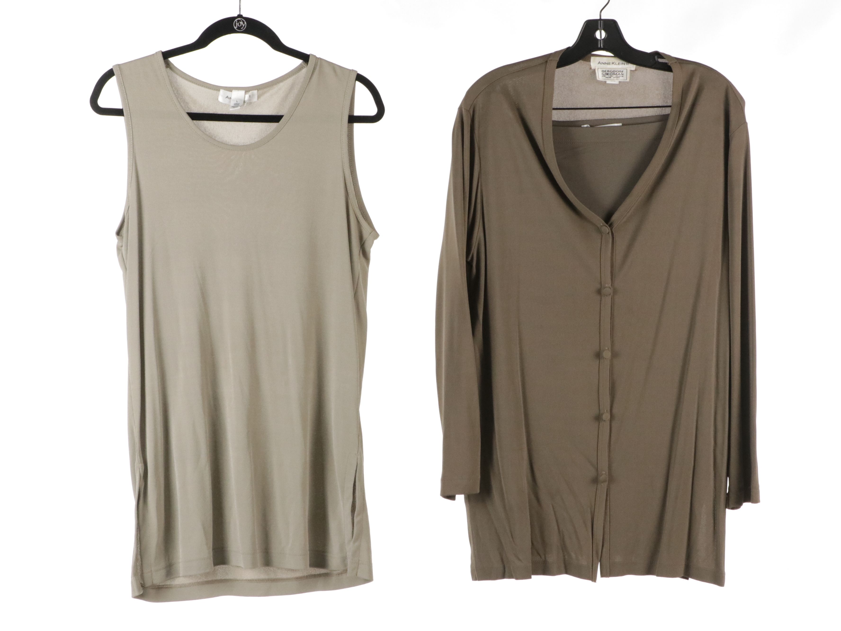 Caroline Rose Silk Pants, Anne Klein II Skirt Set & Tank Top with More