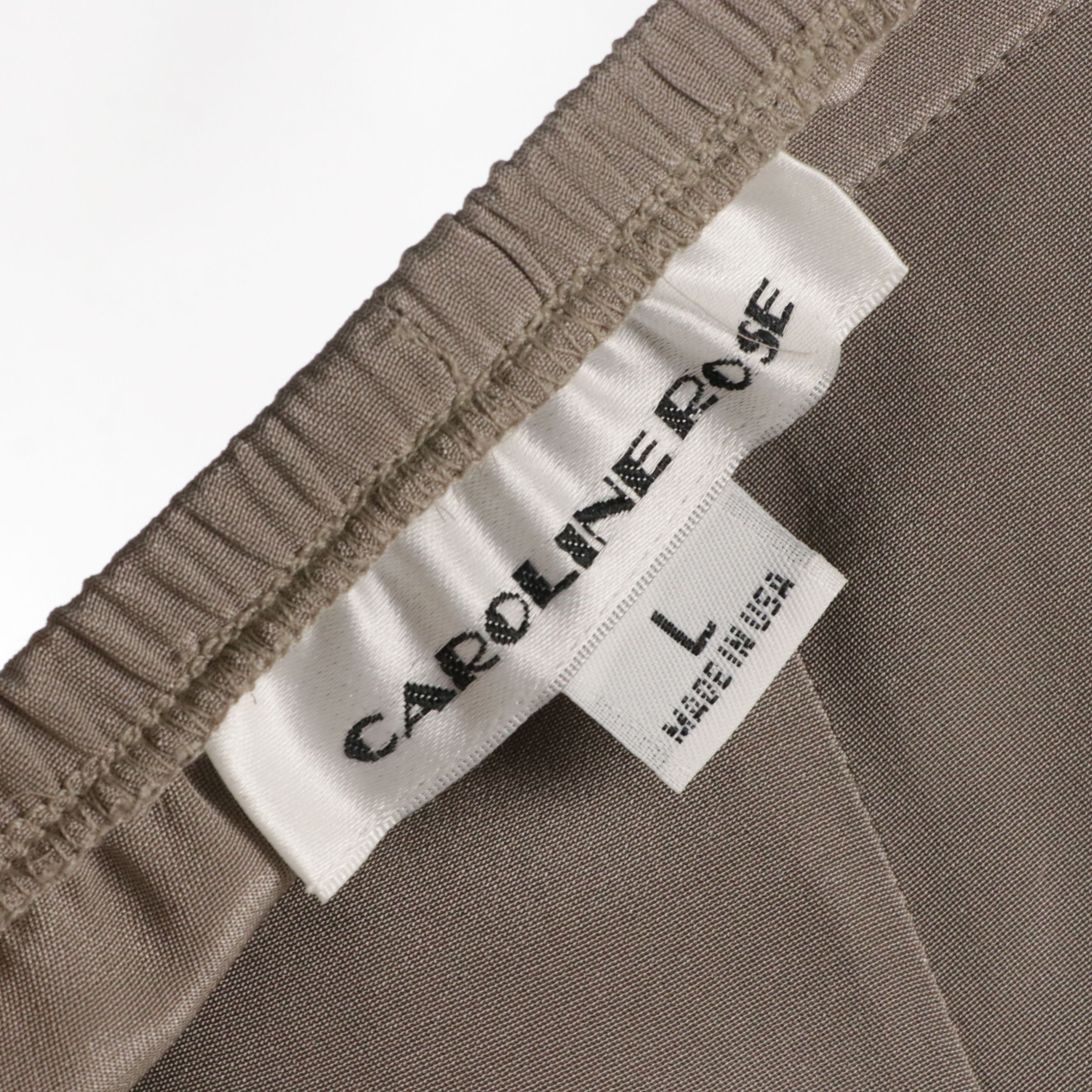 Caroline Rose Silk Pants, Anne Klein II Skirt Set & Tank Top with More