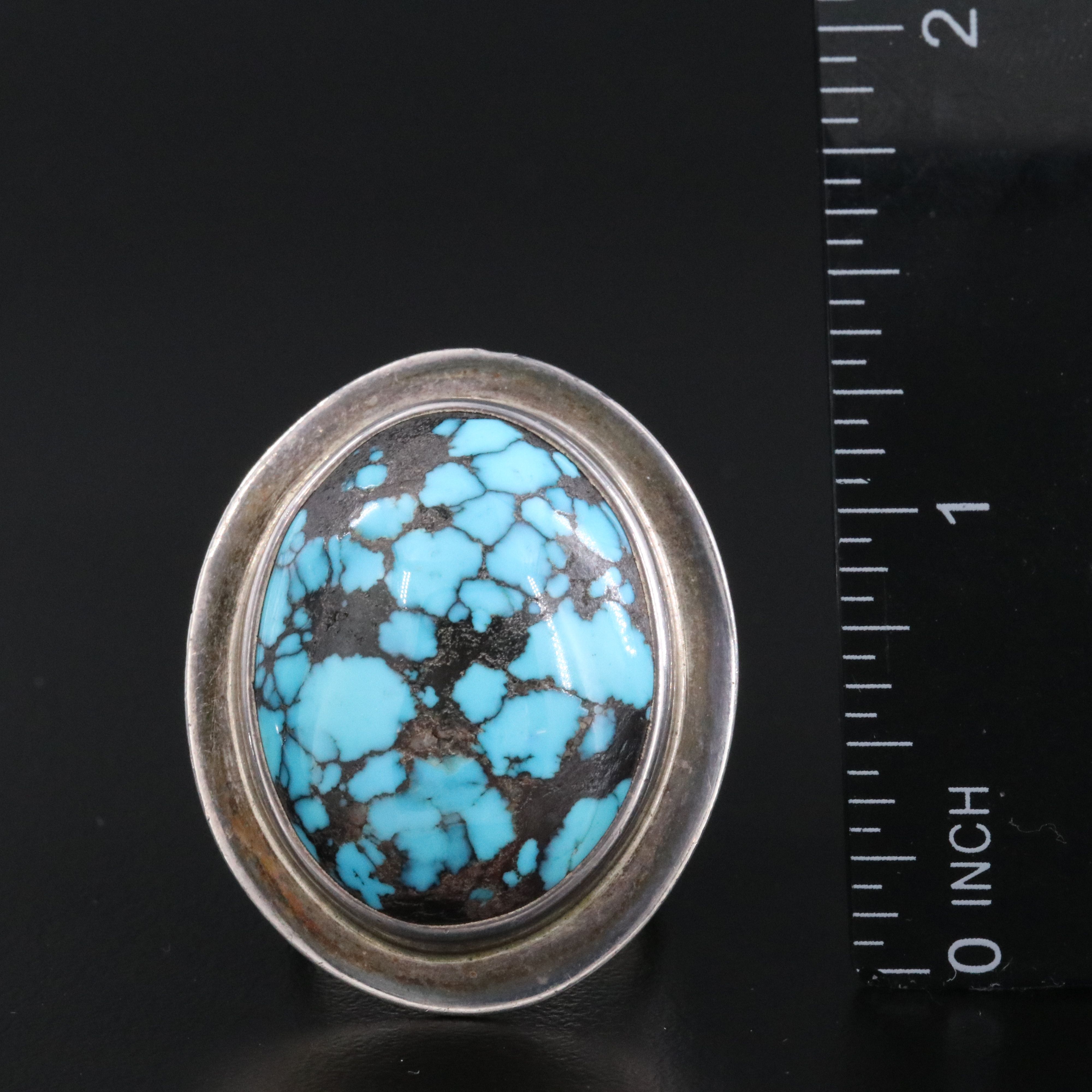 Suzanne St. Claire Sterling Turquoise Ring