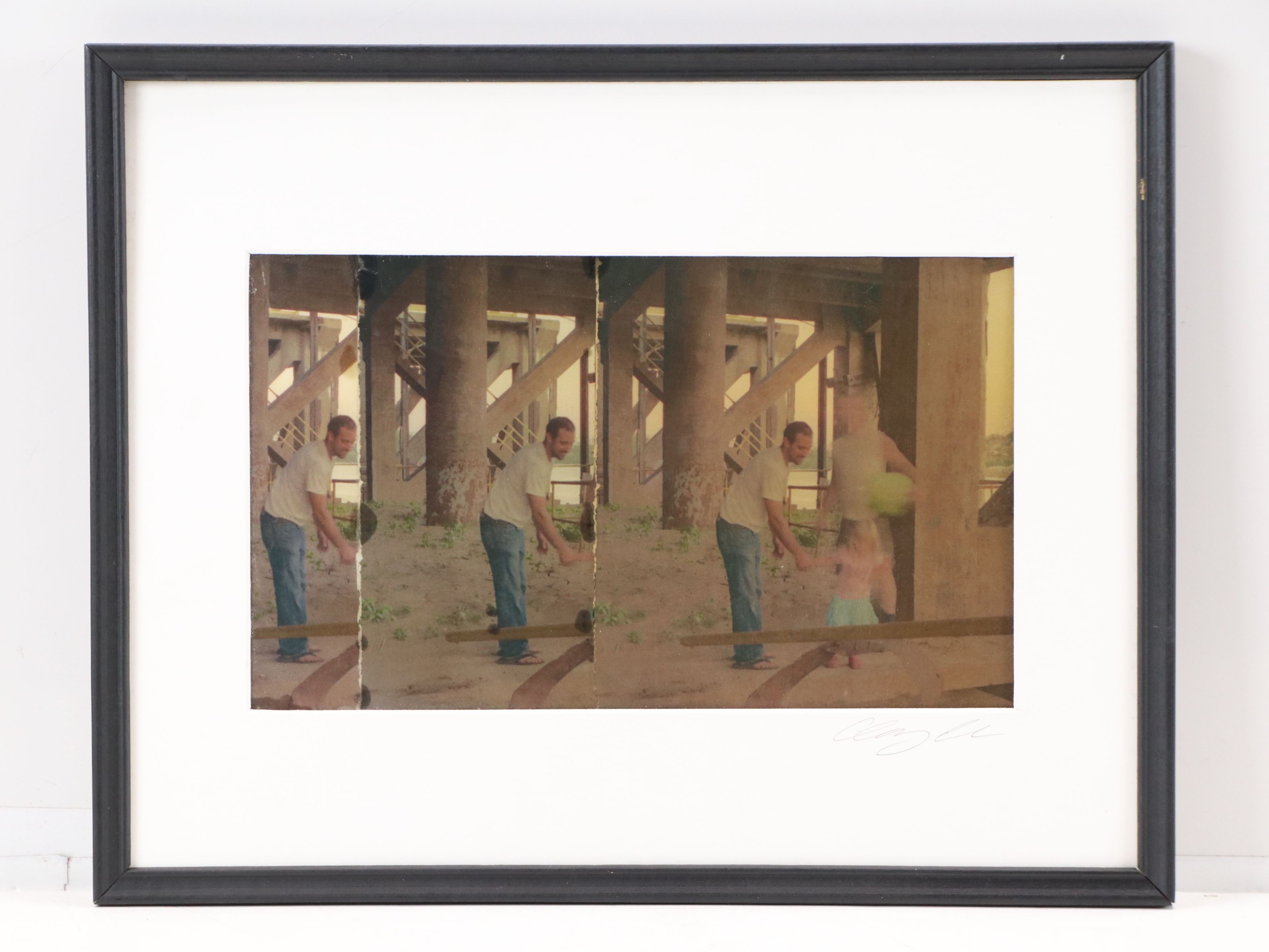 Chris Hoeting Mixed Media Collages "Rivers Edge..." and More, 21st Century