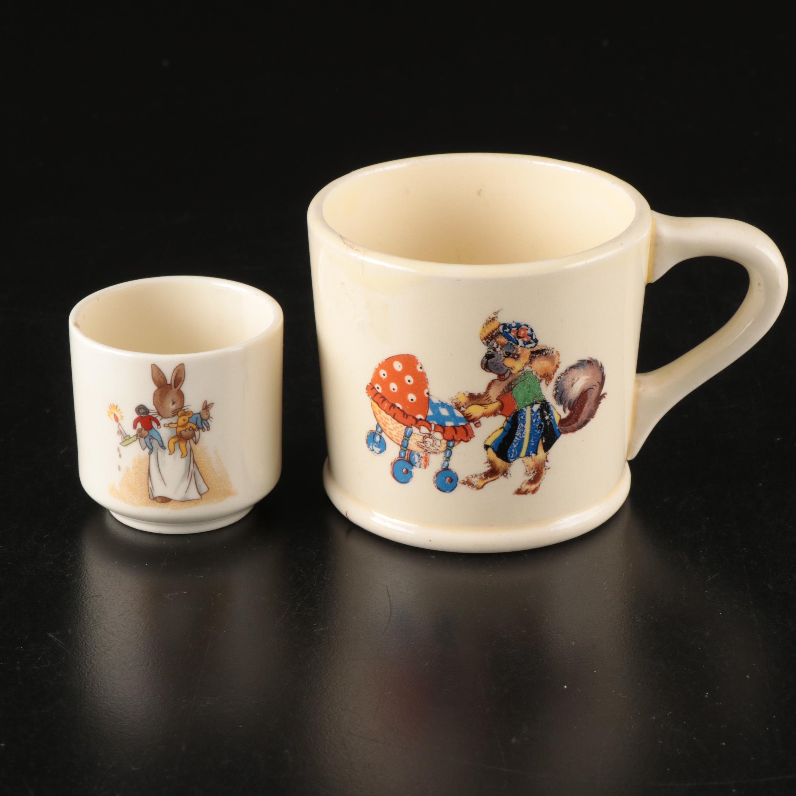 Roman "Celestial Music" Figure with Other Nursery Accessories and Decor