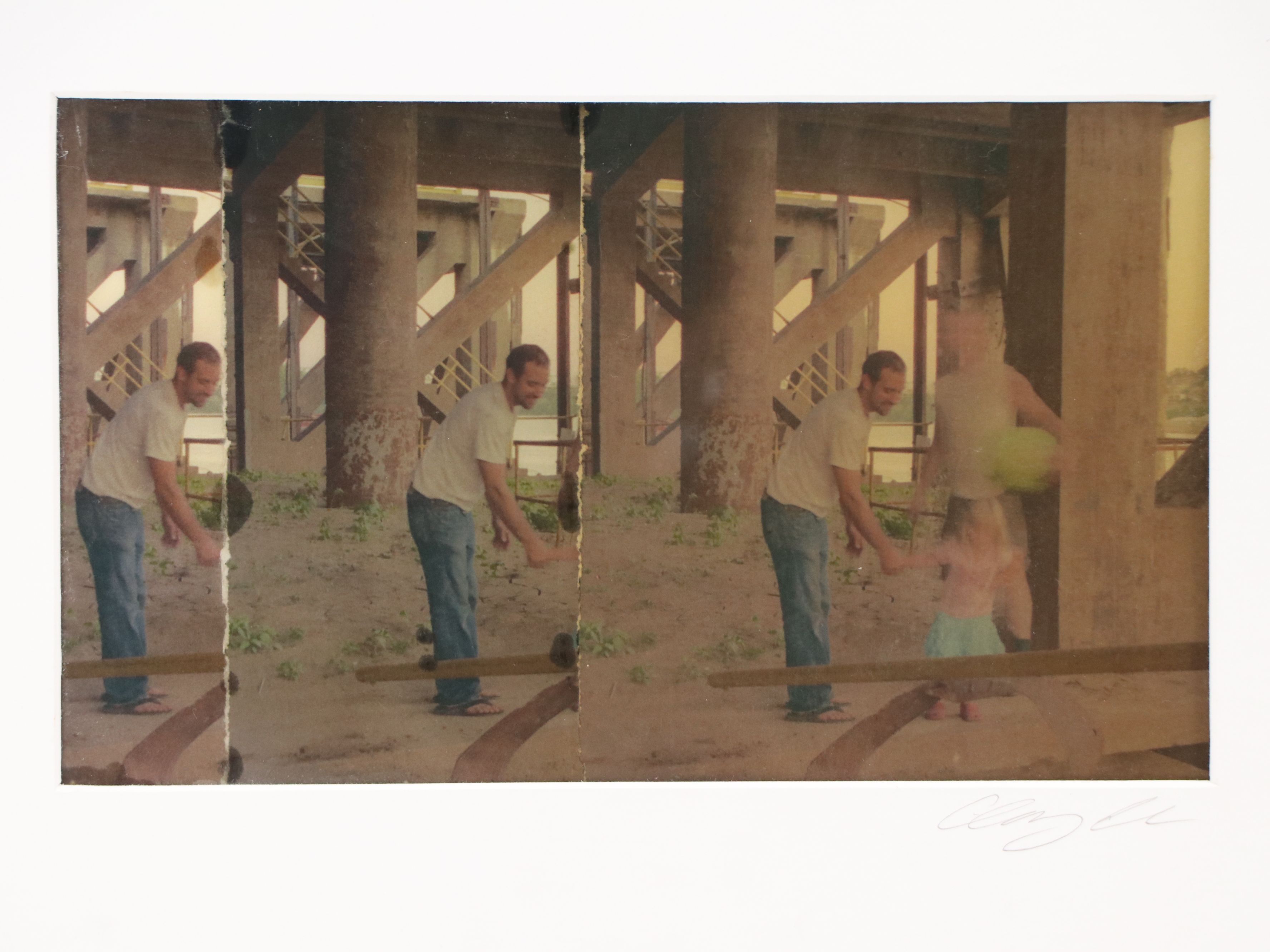 Chris Hoeting Mixed Media Collages "Rivers Edge..." and More, 21st Century