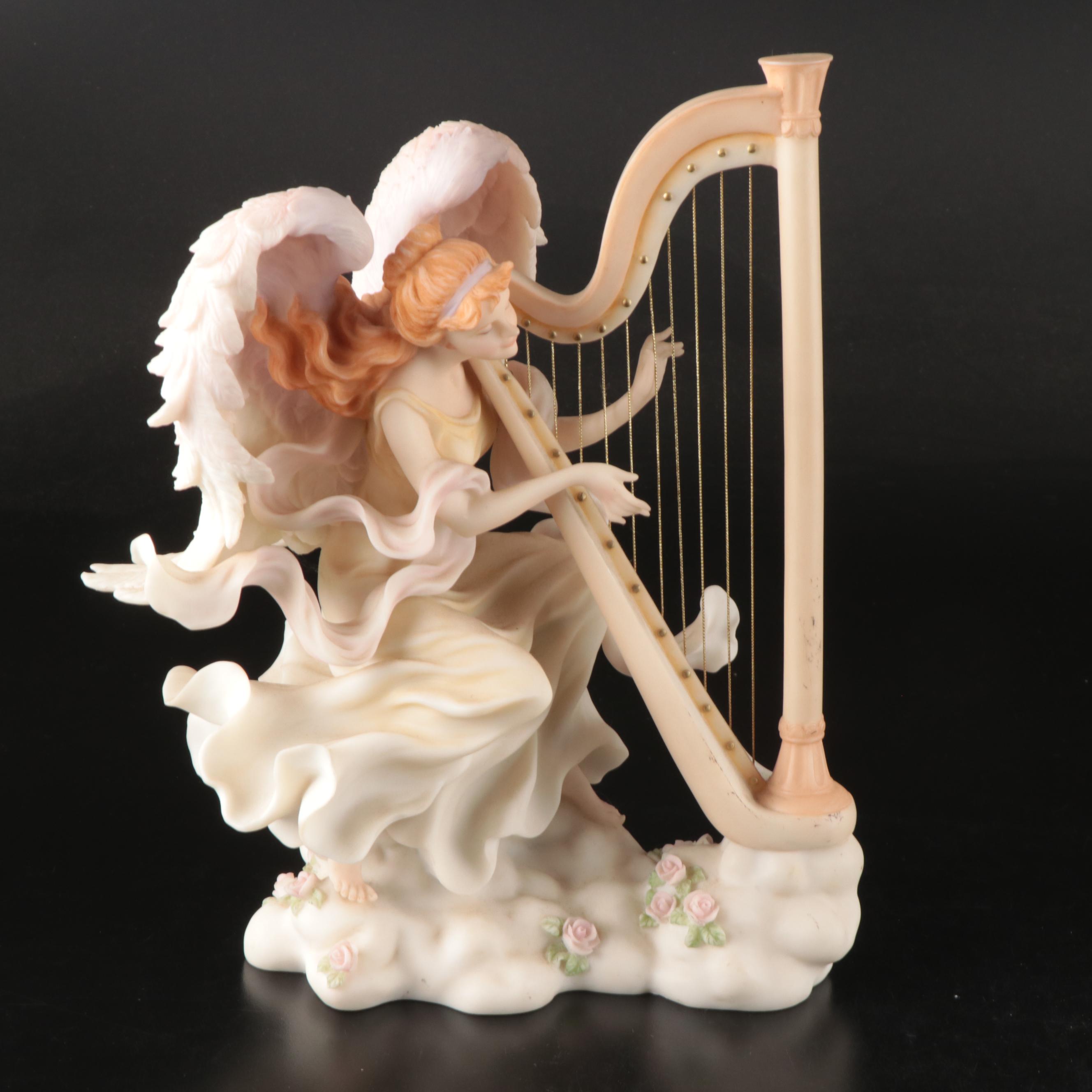Roman "Celestial Music" Figure with Other Nursery Accessories and Decor