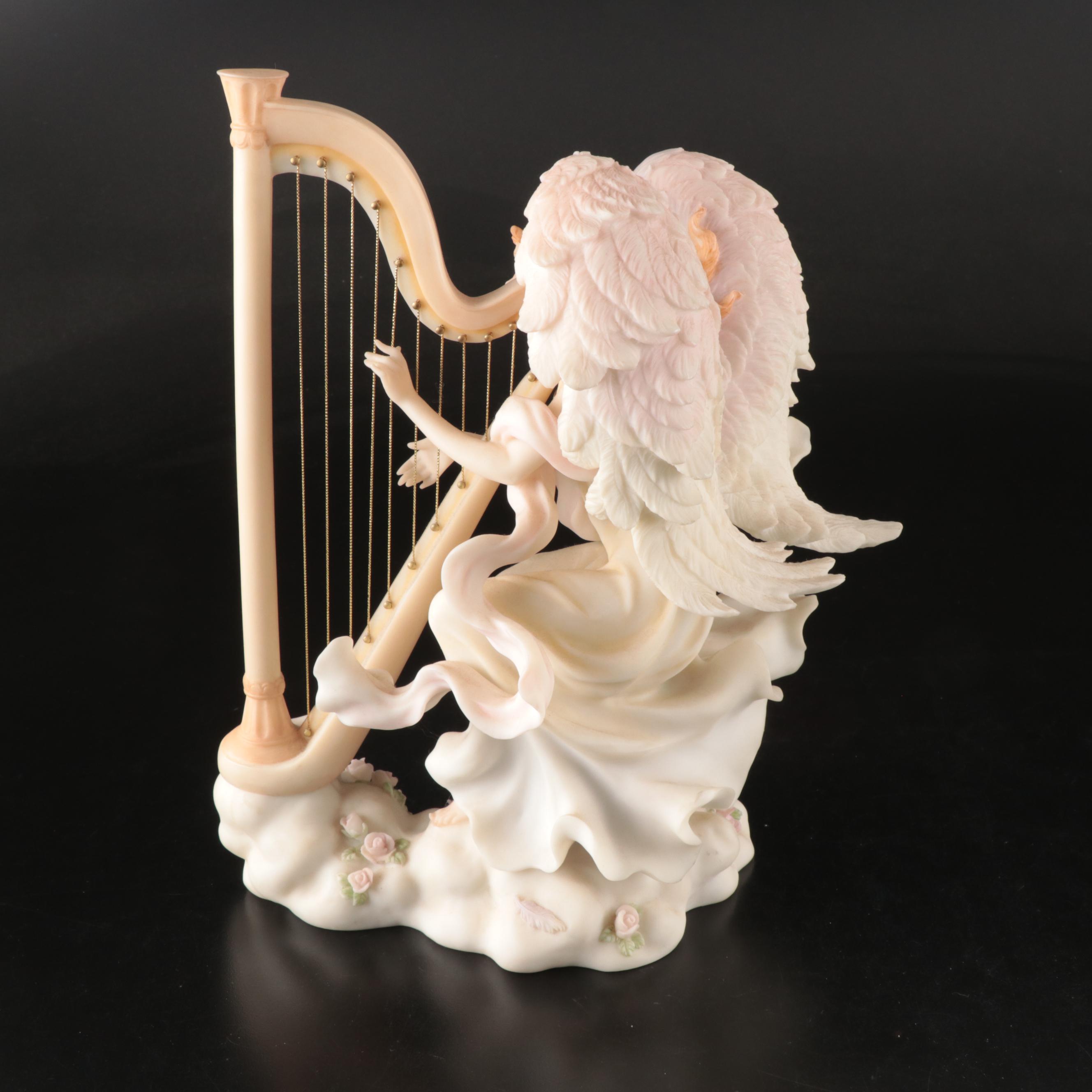 Roman "Celestial Music" Figure with Other Nursery Accessories and Decor