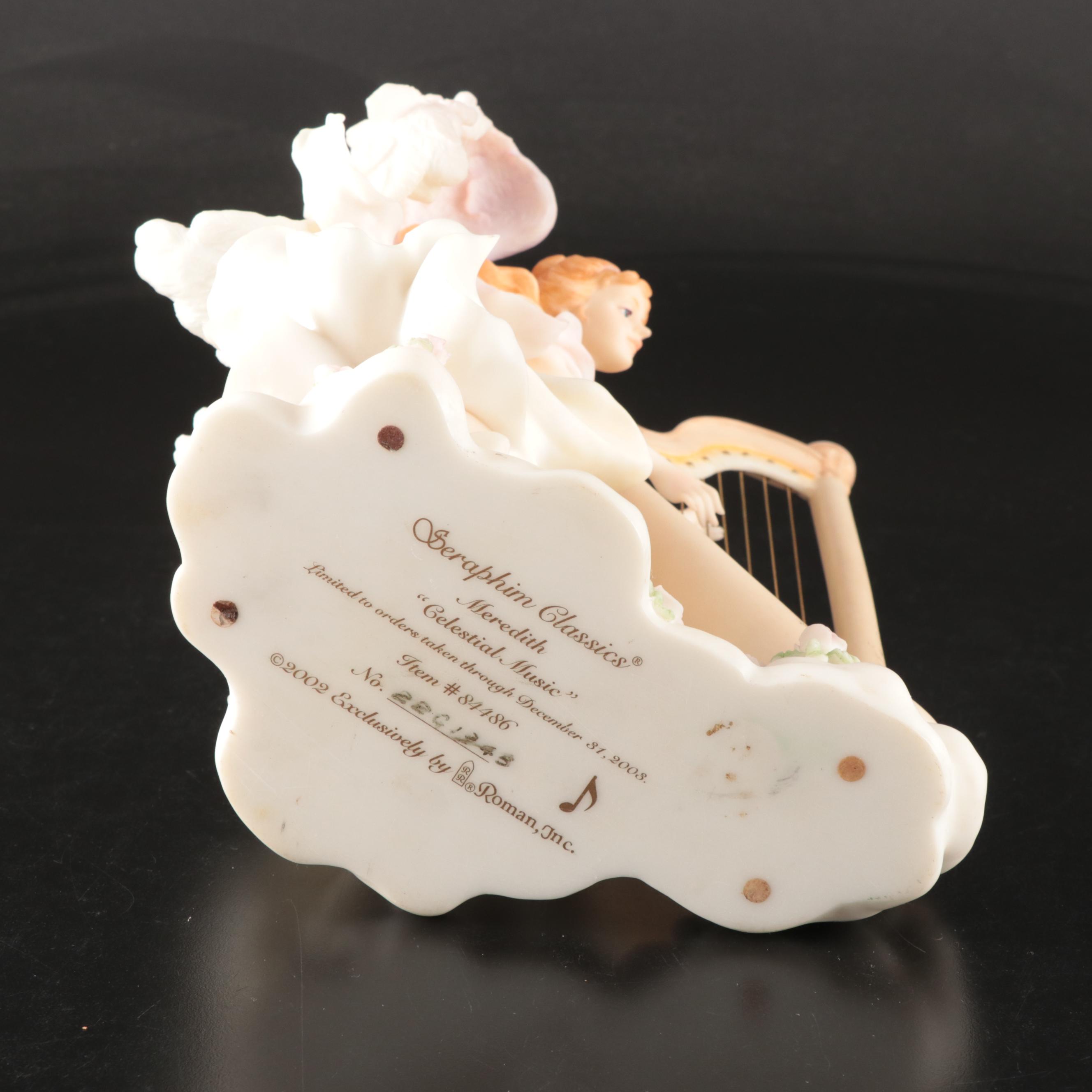 Roman "Celestial Music" Figure with Other Nursery Accessories and Decor