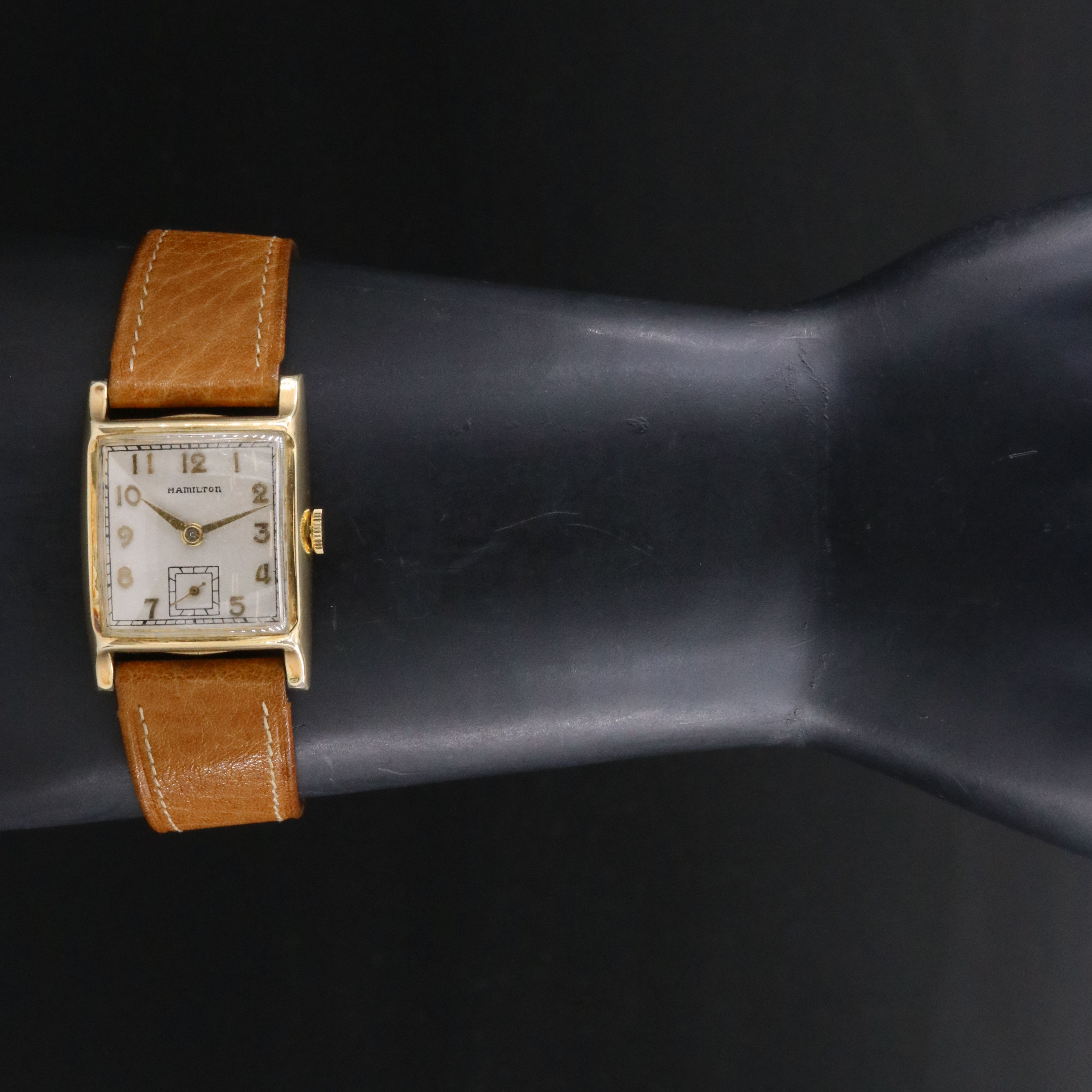 Hamilton Gold-Filled Stem Wind Watch