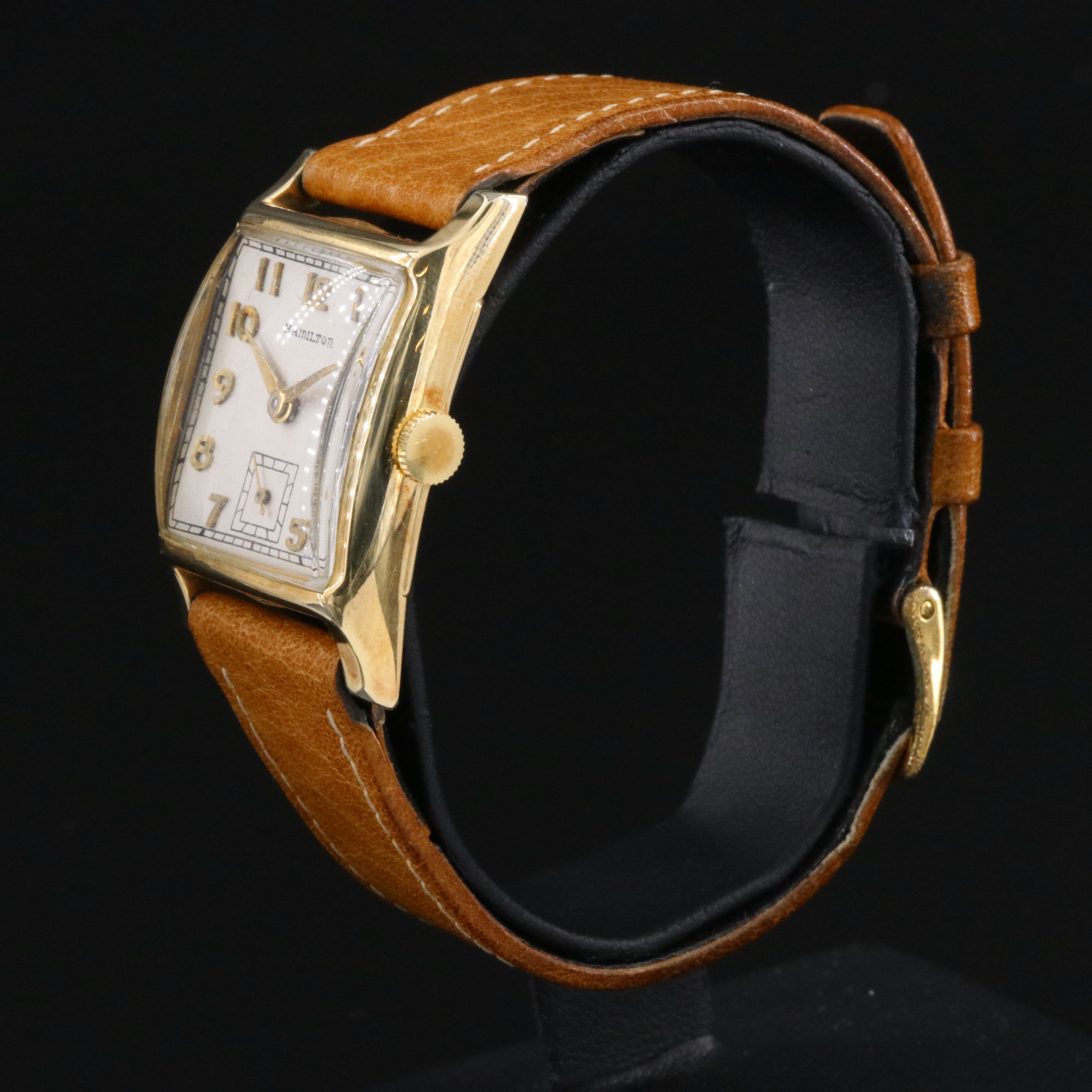 Hamilton Gold-Filled Stem Wind Watch