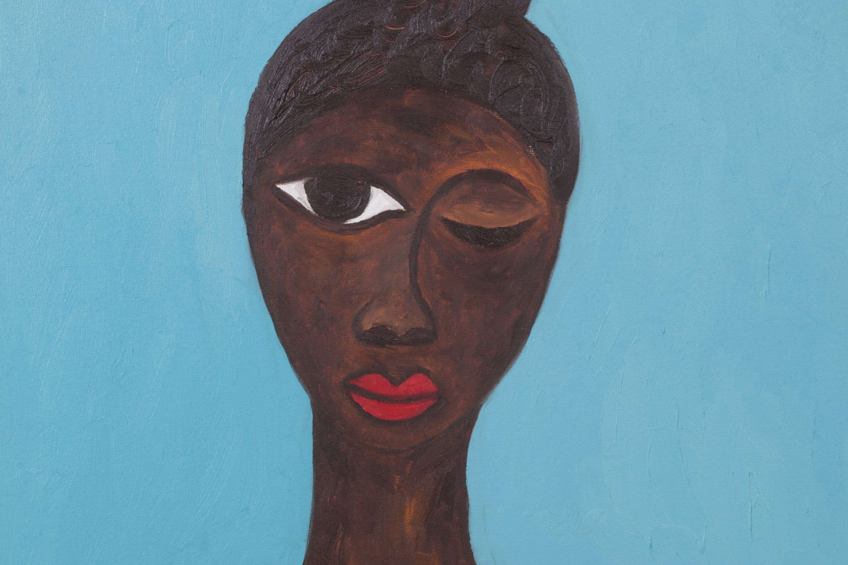 Oluwakemi Omowaire Oil Portrait Painting of a Woman, 2025